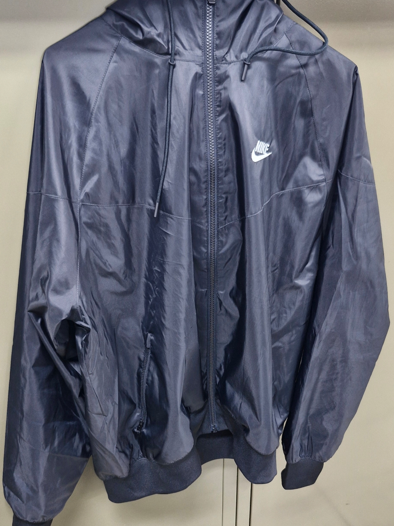 Nike NSW Windrunner Hoodie Jacket Black - Asia 착용 스타일
