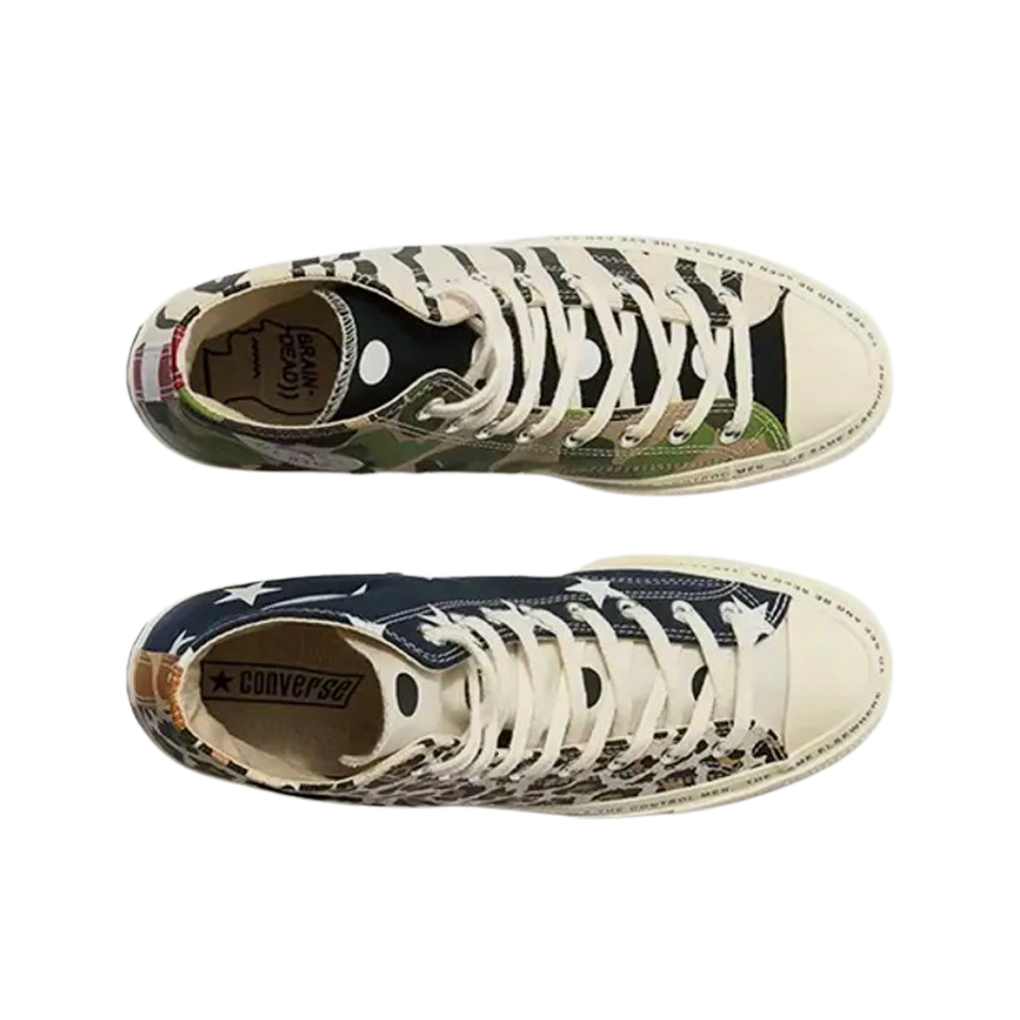 컨버스 x 브레인 데드 척 70 하이 에그렛 화이트(Converse x Brain Dead Chuck 70 Hi Egret White) - 2