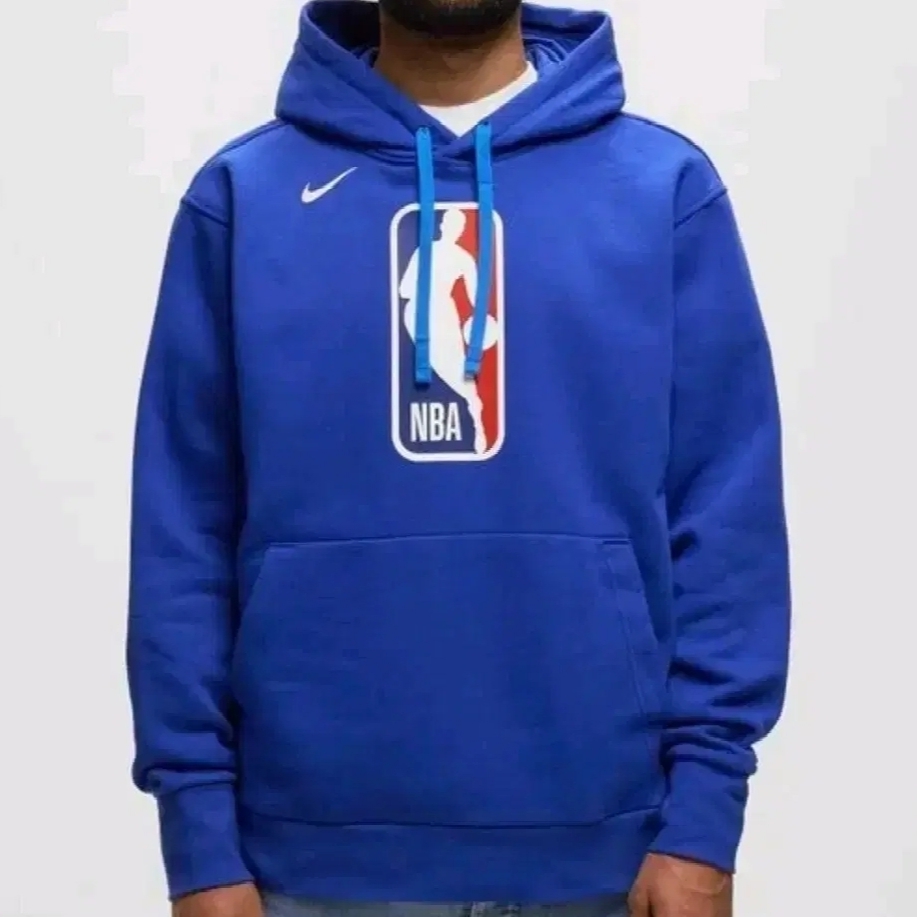 Nike Team 31 NBA Fleece Pullover Hoodie Old Royal - US/EU 착용 스타일 - 1
