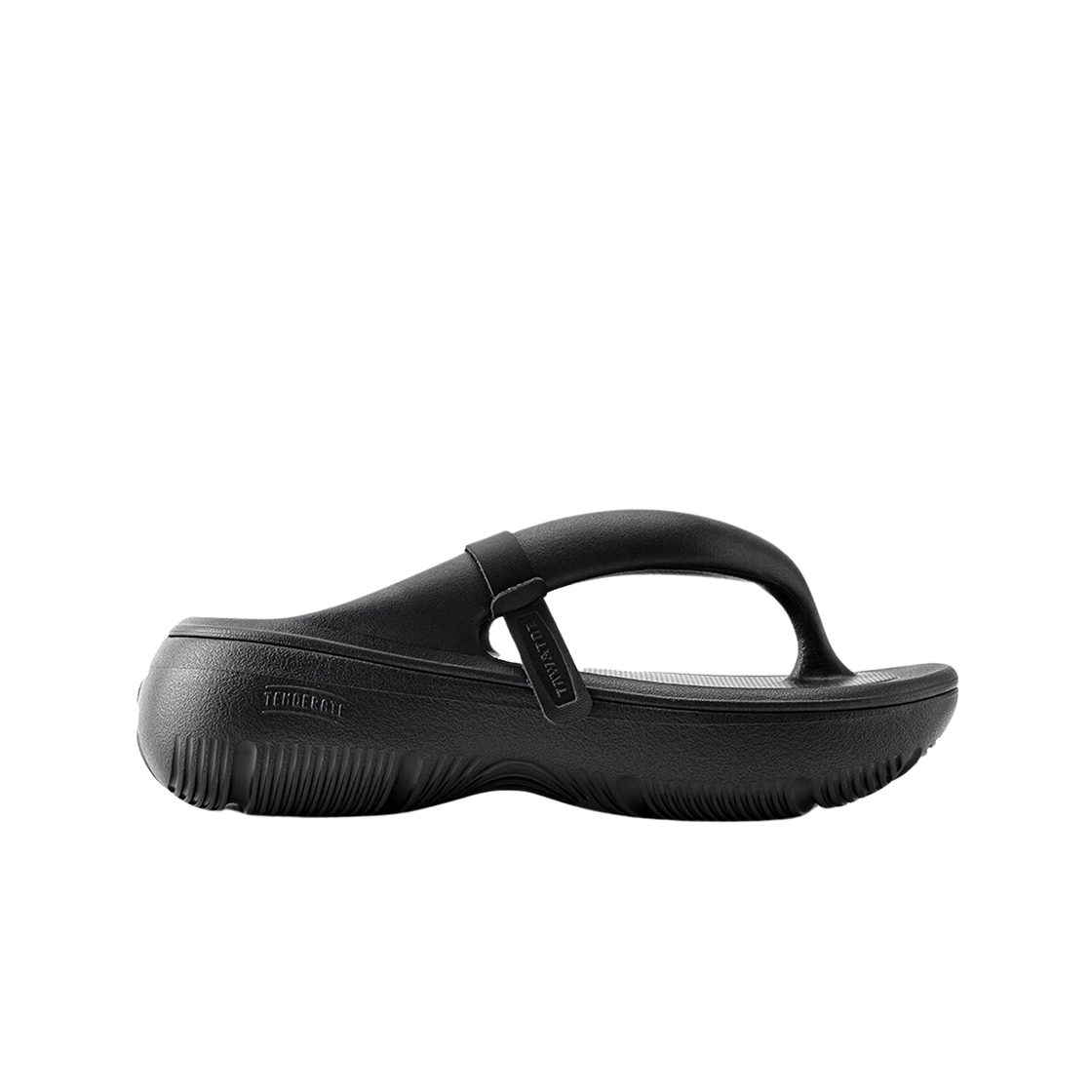 (W) 토앤토 플립플랍 제로비티 플럼피 블랙((W) Taw&Toe Flip Flop Zerovity Plumpy Black)