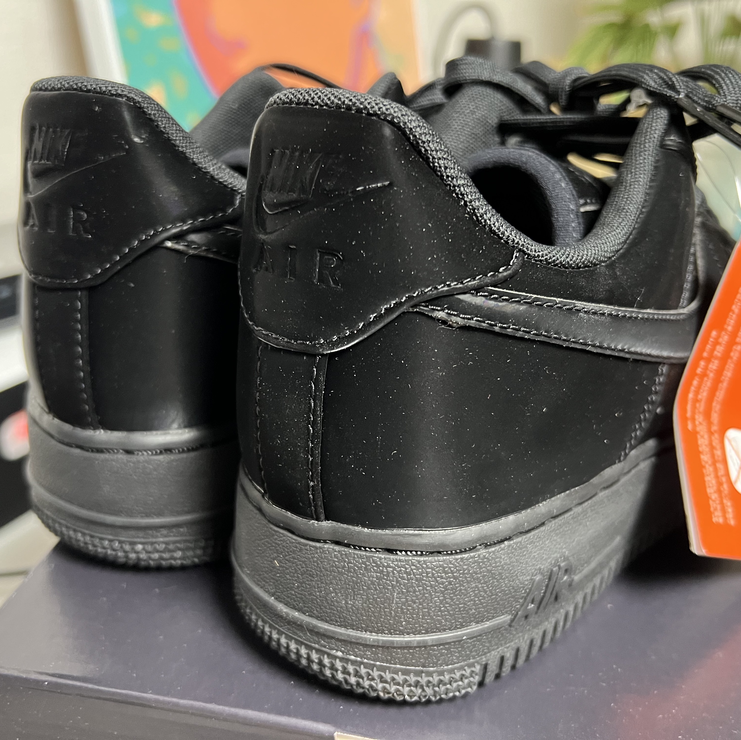 Nike Air Force 1 '07 LX Black 착용 스타일 - 3