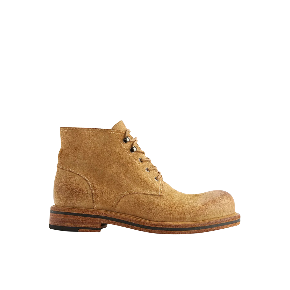 로맨틱 무브 서비스 부츠 홀스 레더 샌드 브라운(Romantic Move Service Boots Horse Leather Sand Brown)