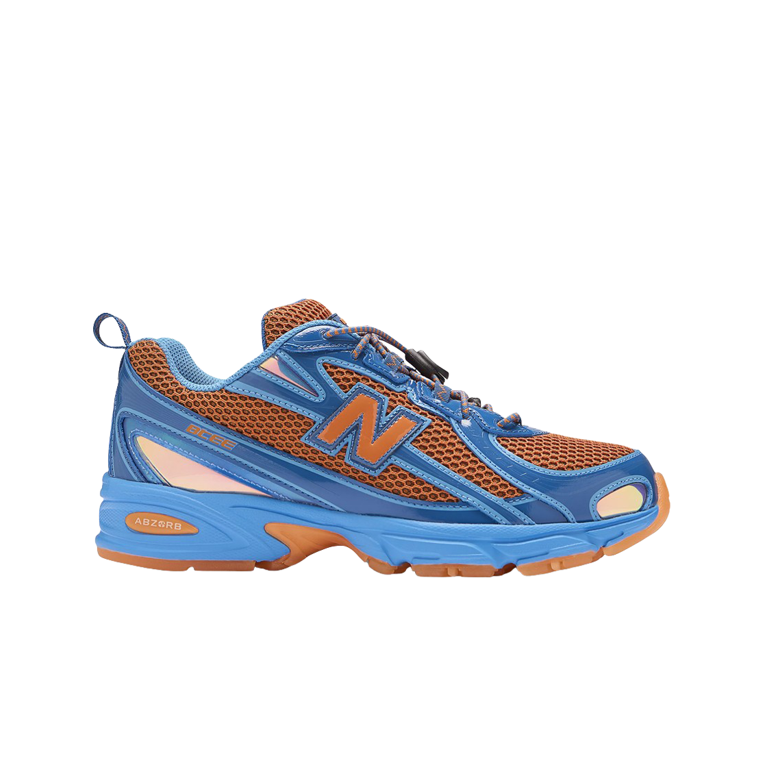 뉴발란스 x 아미네 740v2 스노클 블루 퍼시몬 오렌지(New Balance x Amine 740v2 Snorkel Blue Persimmon Orange)