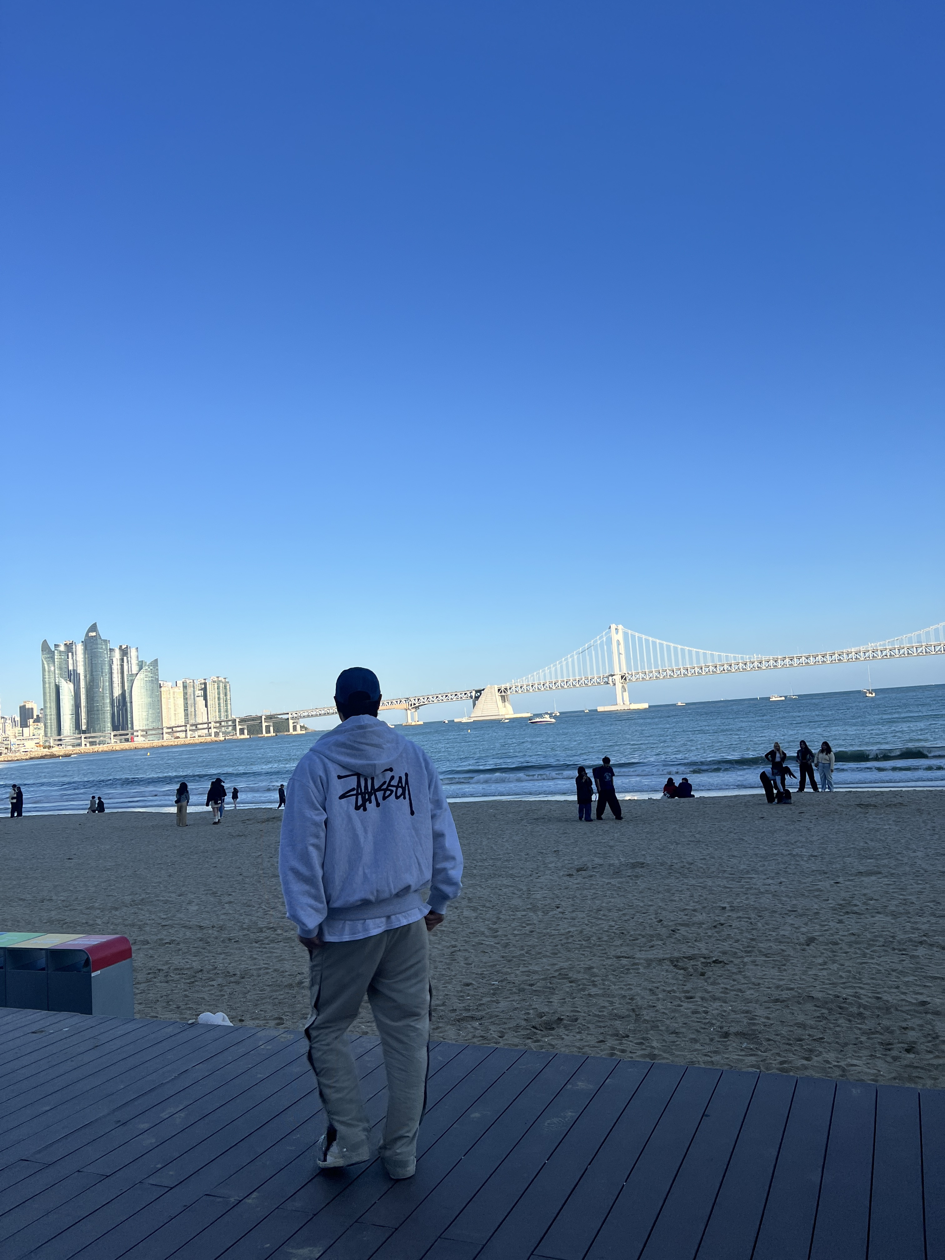 Stussy Basic Stussy Zip Hoodie Ash Heather 2023, Supreme Washed Chino Twill Camp Cap Denim - 24FW 착용 스타일 - 2