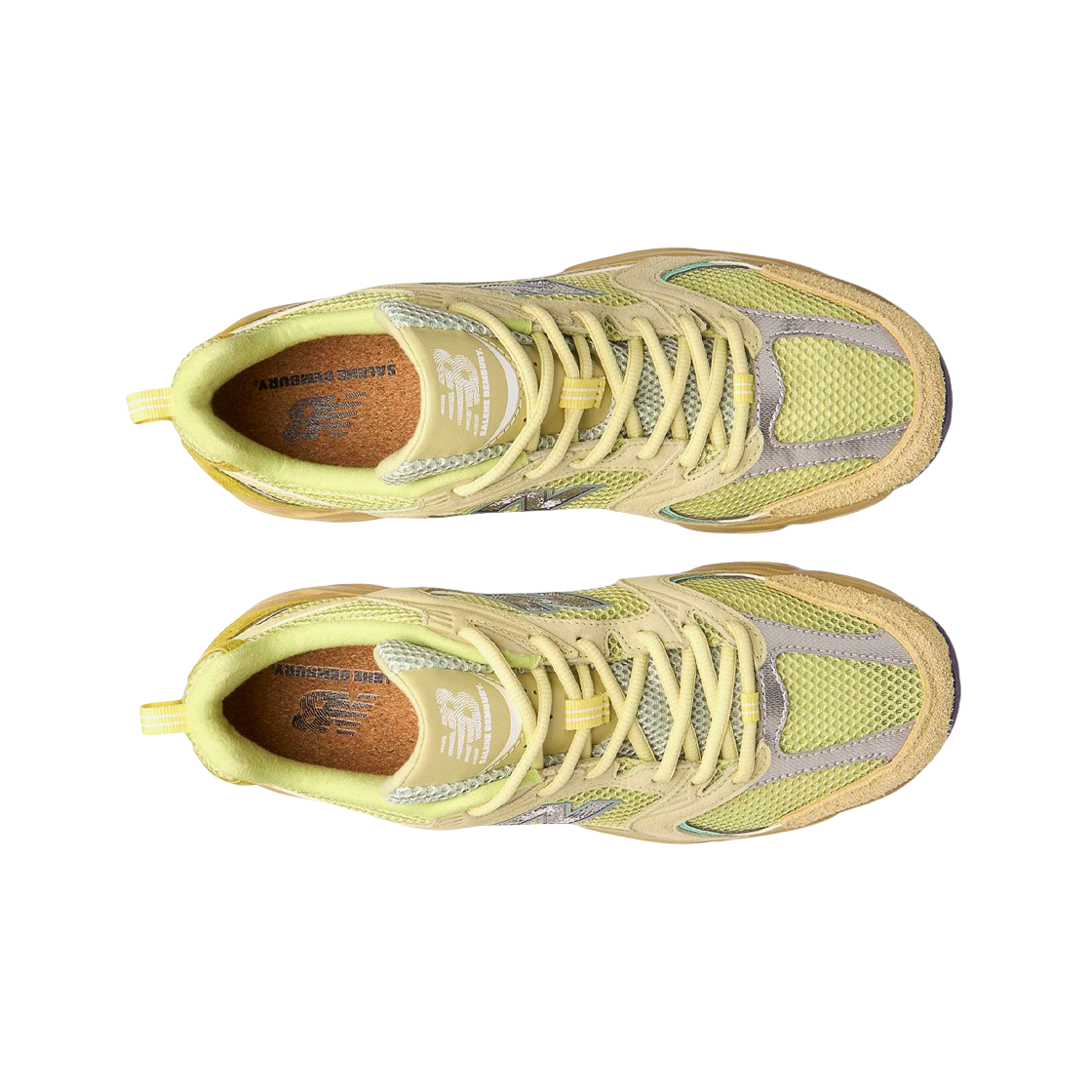 뉴발란스 x 살레헤 벰버리 530 더스티 옐로우 셀러리 그린(New Balance x Salehe Bembury 530 Dusty Yellow Celery Green) - 2