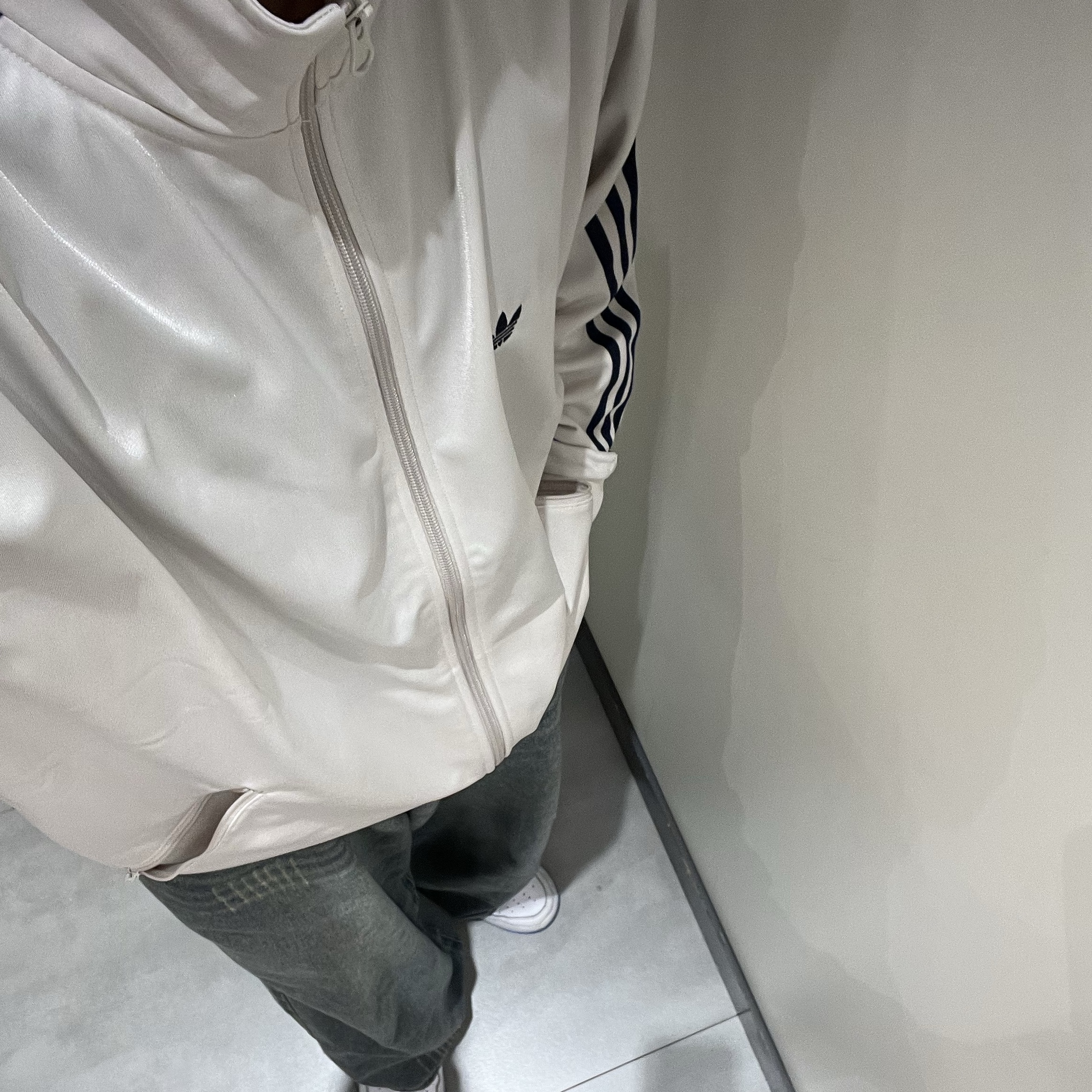 Adidas Originals Beckenbauer Track Top Bliss - KR Sizing 착용 스타일