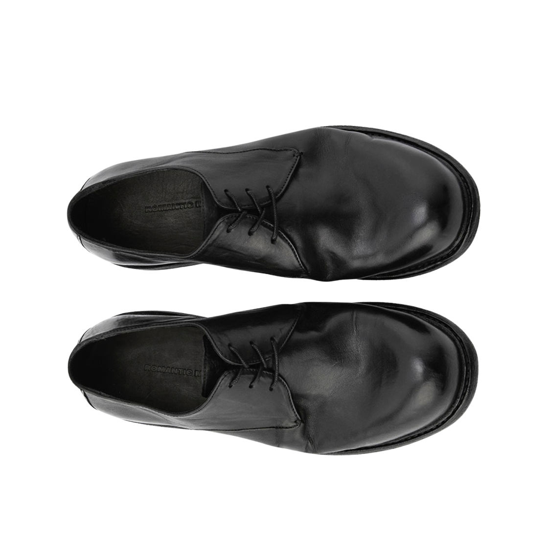 로맨틱 무브 무브먼트 더비 홀스 레더 블랙(Romantic Move Movement Derby Horse Leather Black) - 2