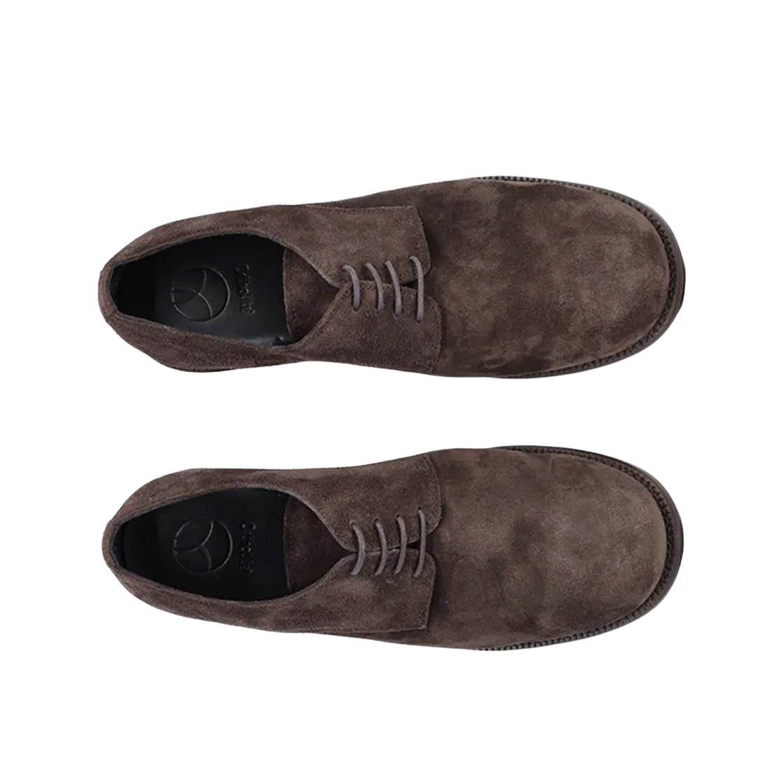 야세 우든 카우하이드 더비 슈즈 브라운(Yase Cowhide Derby Shoes Brown) - 2