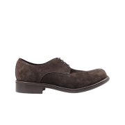 Yase Cowhide Derby Shoes Brown