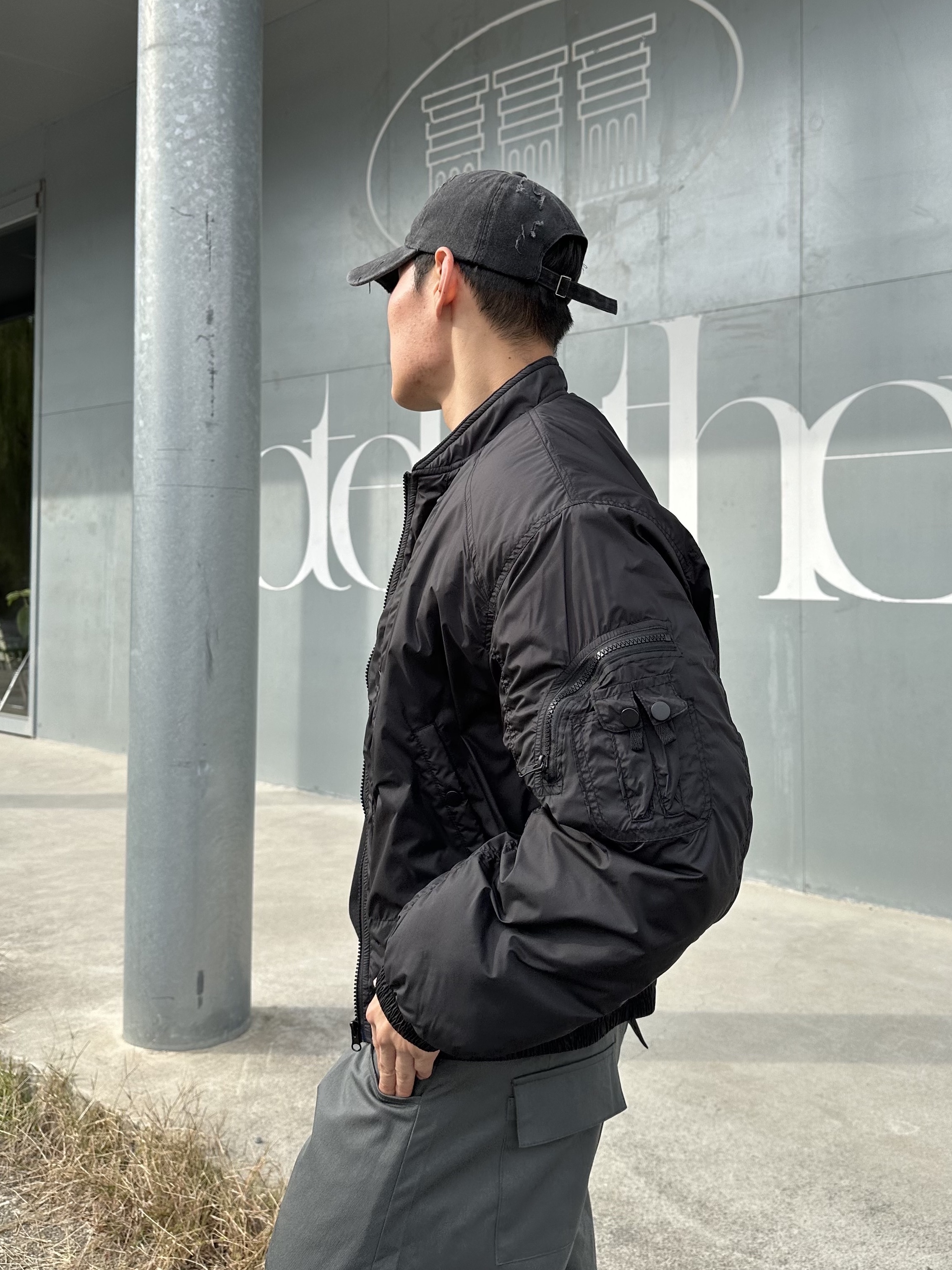 On Running Cloudmonster All Black 착용 스타일 - 8