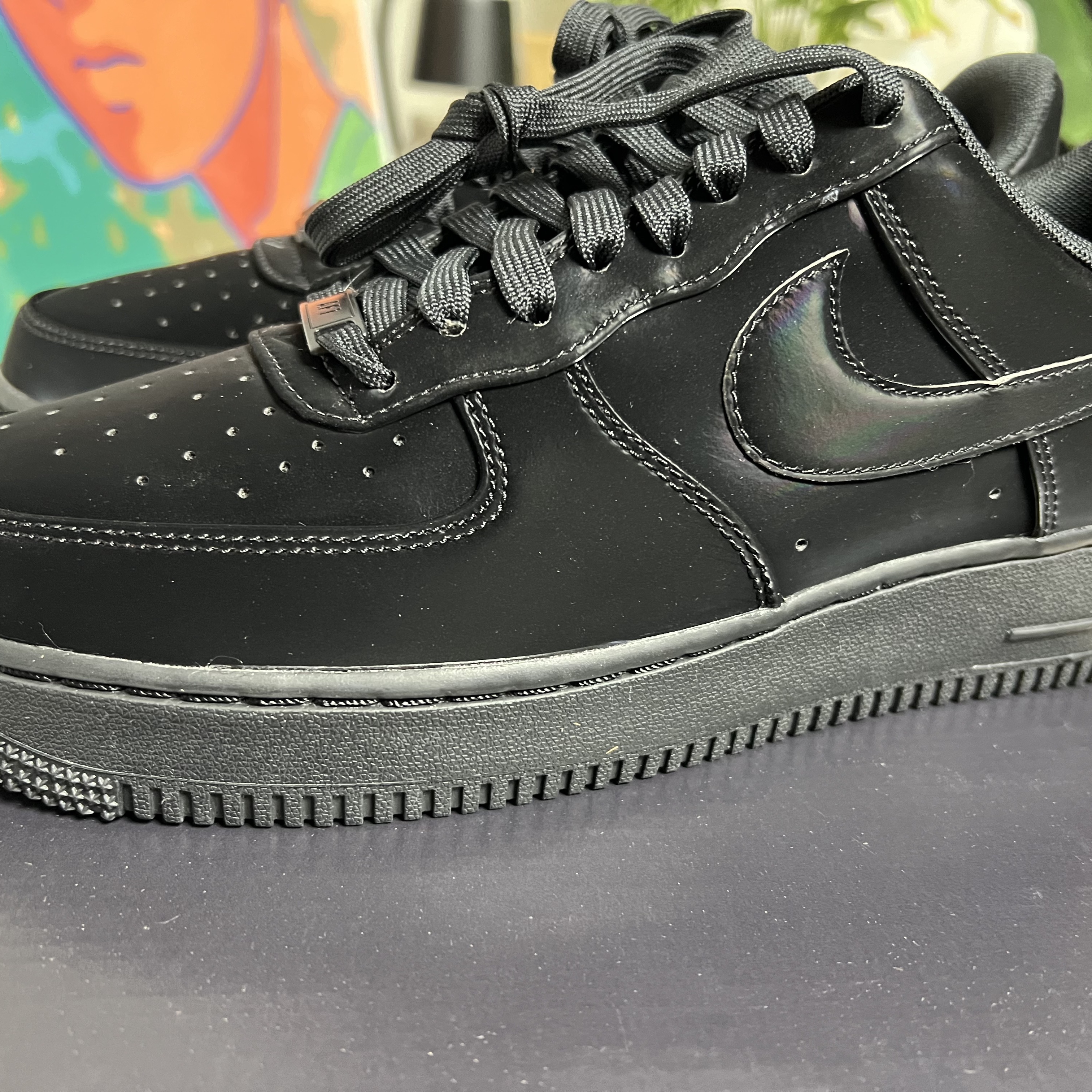 Nike Air Force 1 '07 LX Black 착용 스타일 - 2