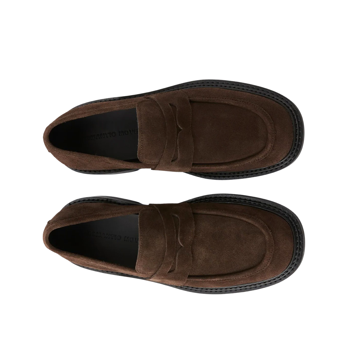 로맨틱 무브 뉴 미니멀 로퍼 리얼 브라운 스웨이드(Romantic Move New Minimal Loafer Real Brown Suede) - 2