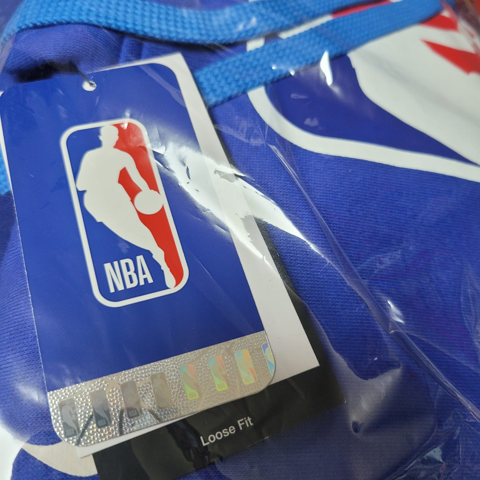 Nike Team 31 NBA Fleece Pullover Hoodie Old Royal - US/EU 착용 스타일 - 2