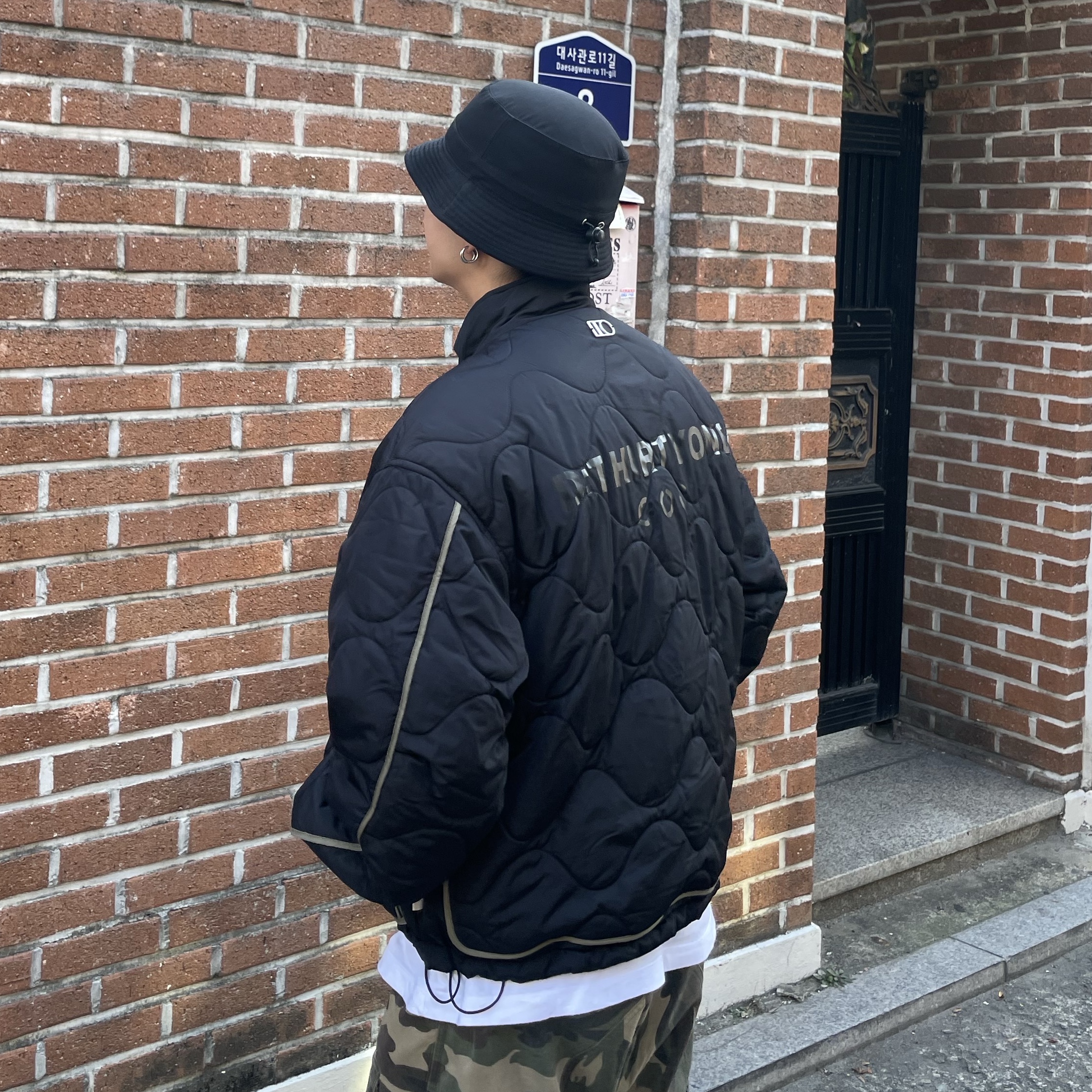Project G/R Tactical Cargo Pants Camo 착용 스타일 - 3