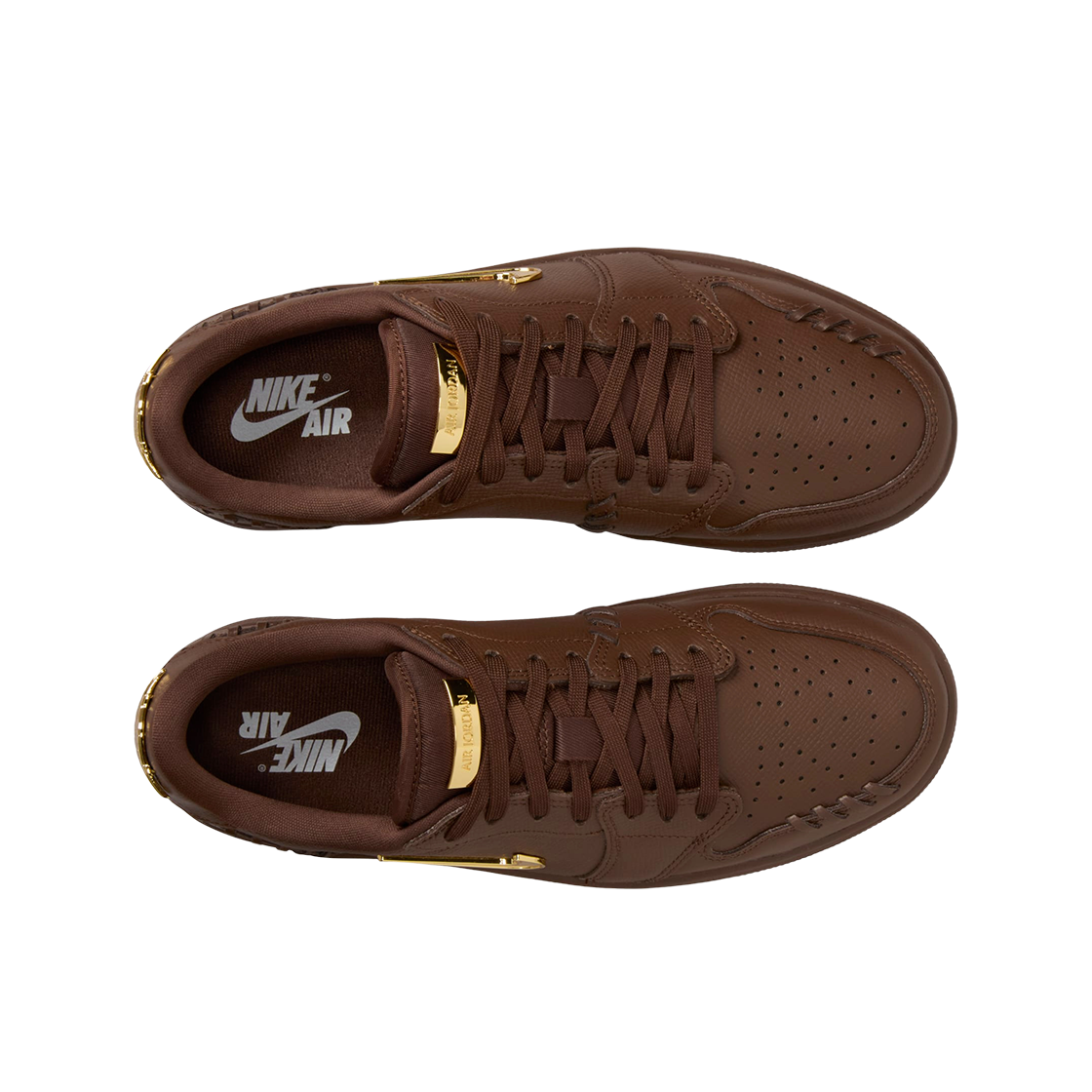 (W) 조던 1 로우 메소드 오브 메이크 카카오 와우 메탈릭 골드((W) Jordan 1 Low Method of Make Cacao Wow Metallic Gold) - 2