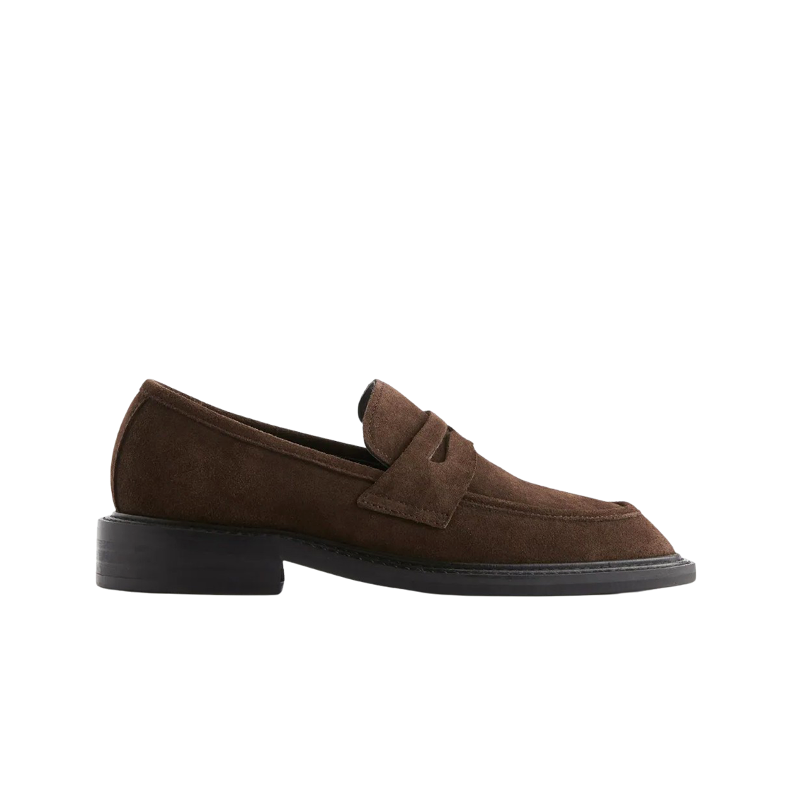로맨틱 무브 뉴 미니멀 로퍼 리얼 브라운 스웨이드(Romantic Move New Minimal Loafer Real Brown Suede)
