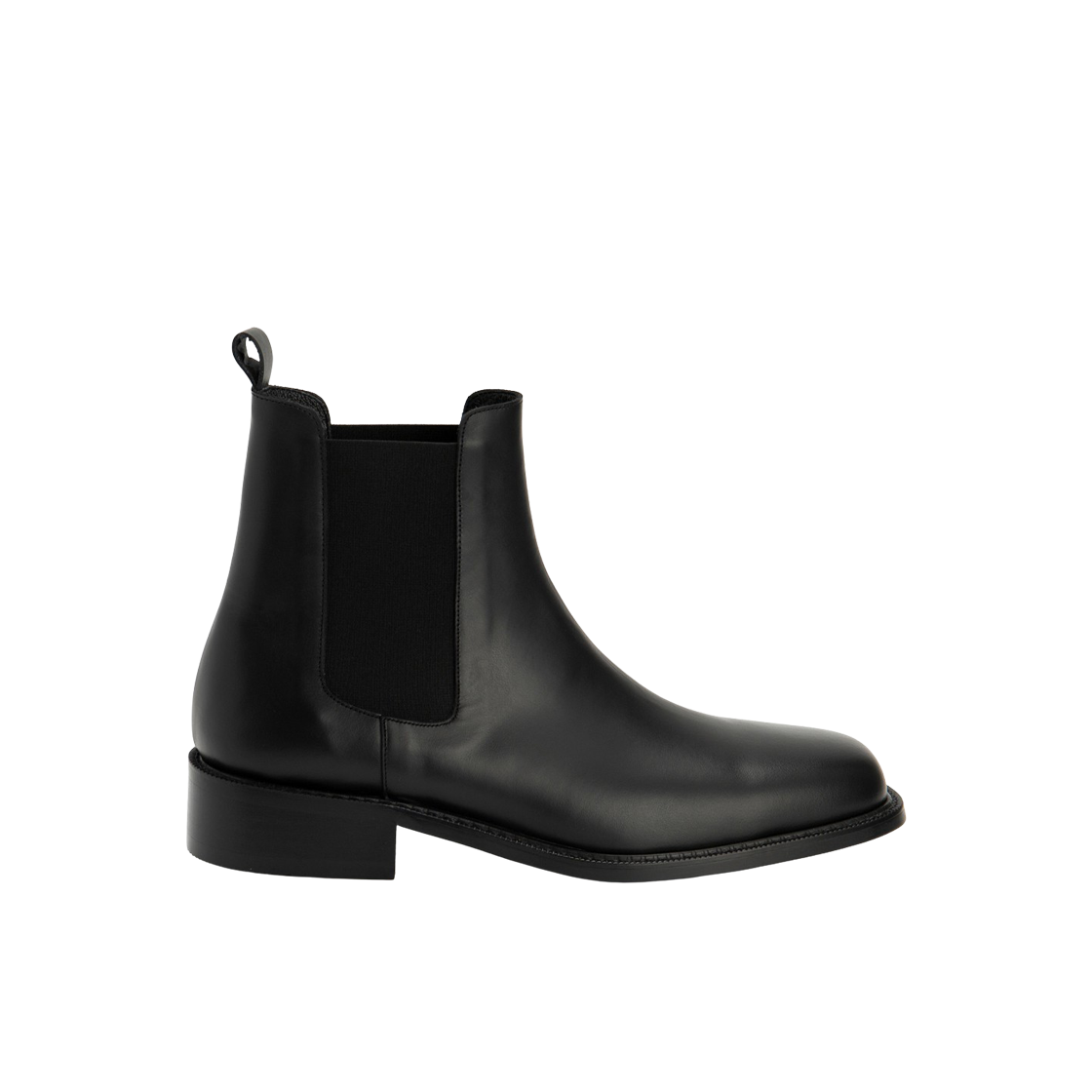 로맨틱 무브 셀렉션 스퀘어토 첼시 부츠 블랙(Romantic Move Selection Square Toe Chelsea Boots Black)