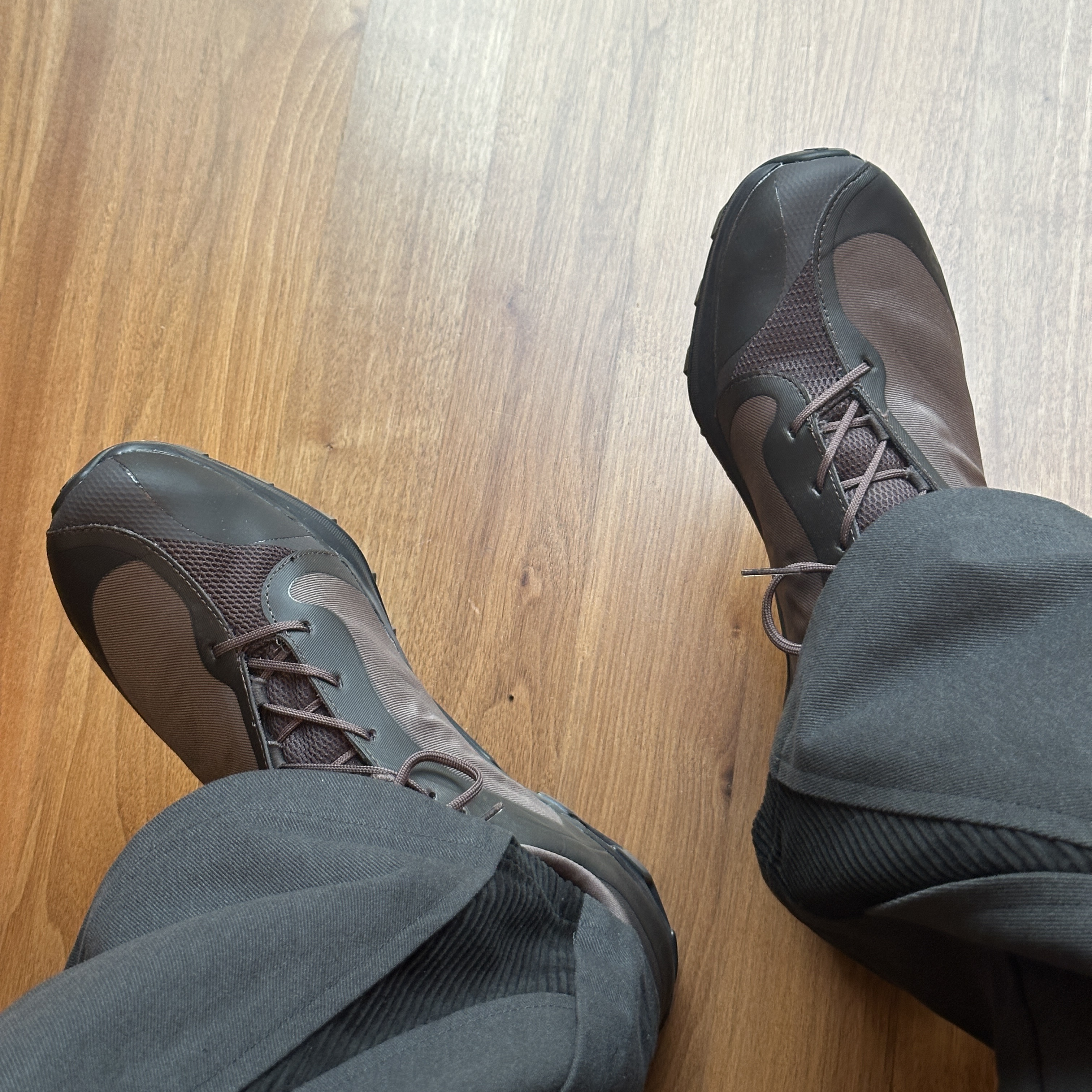 On Running x Post Archive Faction (Paf) Cloudventure Peak Cacao Espresso, (W) On Running x Post Archive Faction (Paf) Cloudventure Peak Cacao Espresso 착용 스타일 - 1