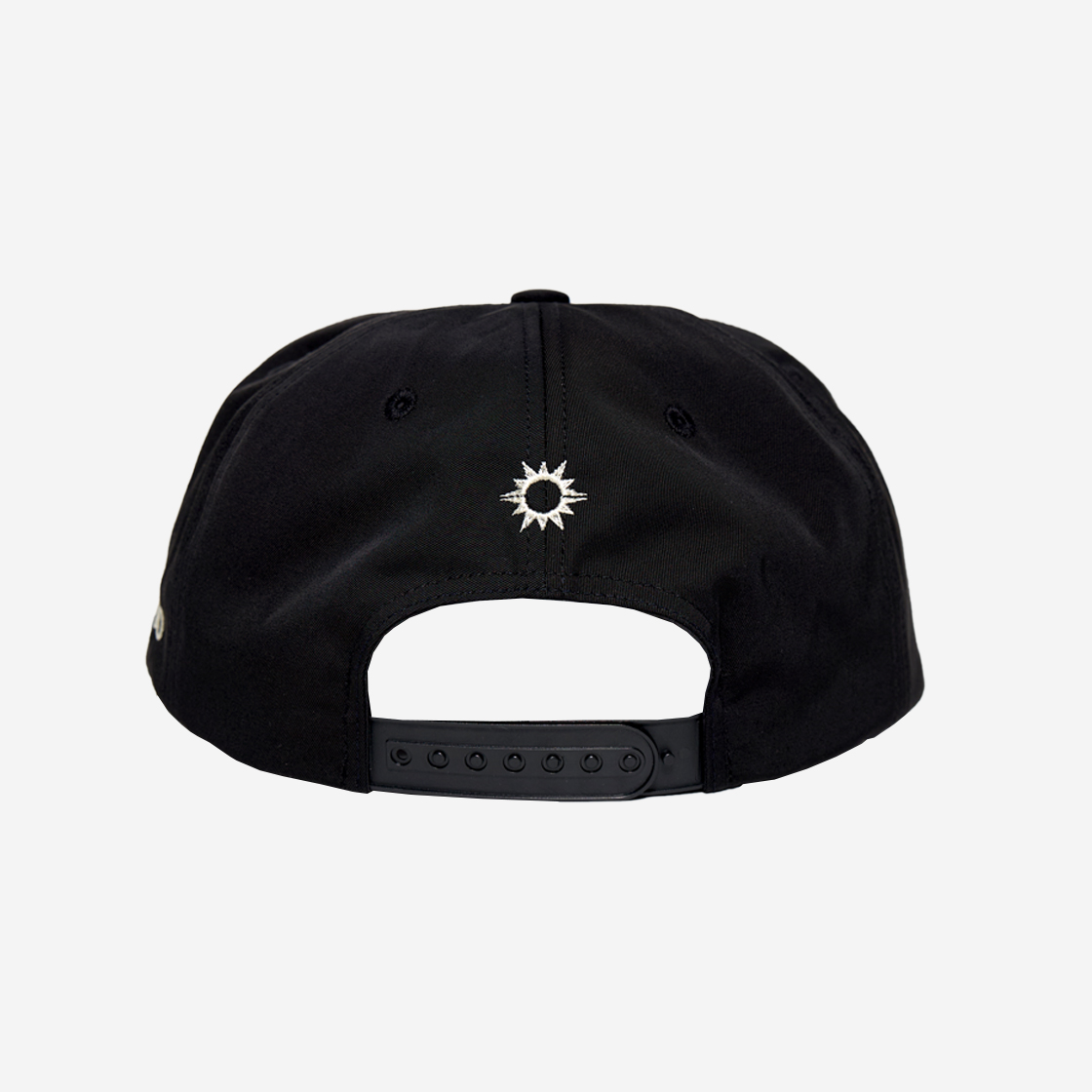 헬로 선라이즈 클래식 타이포 릴렉스 핏 5패널 캡 블랙(Hello Sunrise Classic Typo Relaxed Fit 5panel Cap Black) - 3