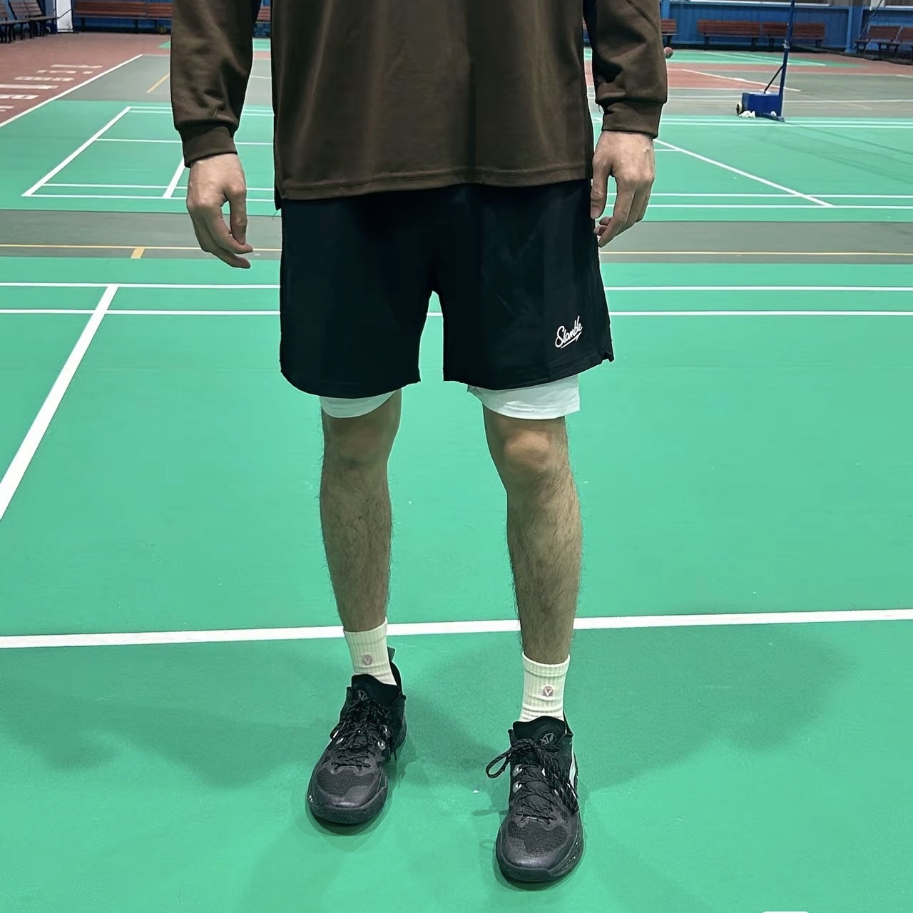 LiNing Blade 3 v2 Obsidian Black Laser 착용 스타일