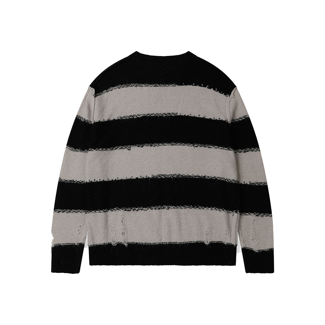 프리터 스트라이프 니트 블랙(Fritur Stripe Knit Black_F243KN05) - 2