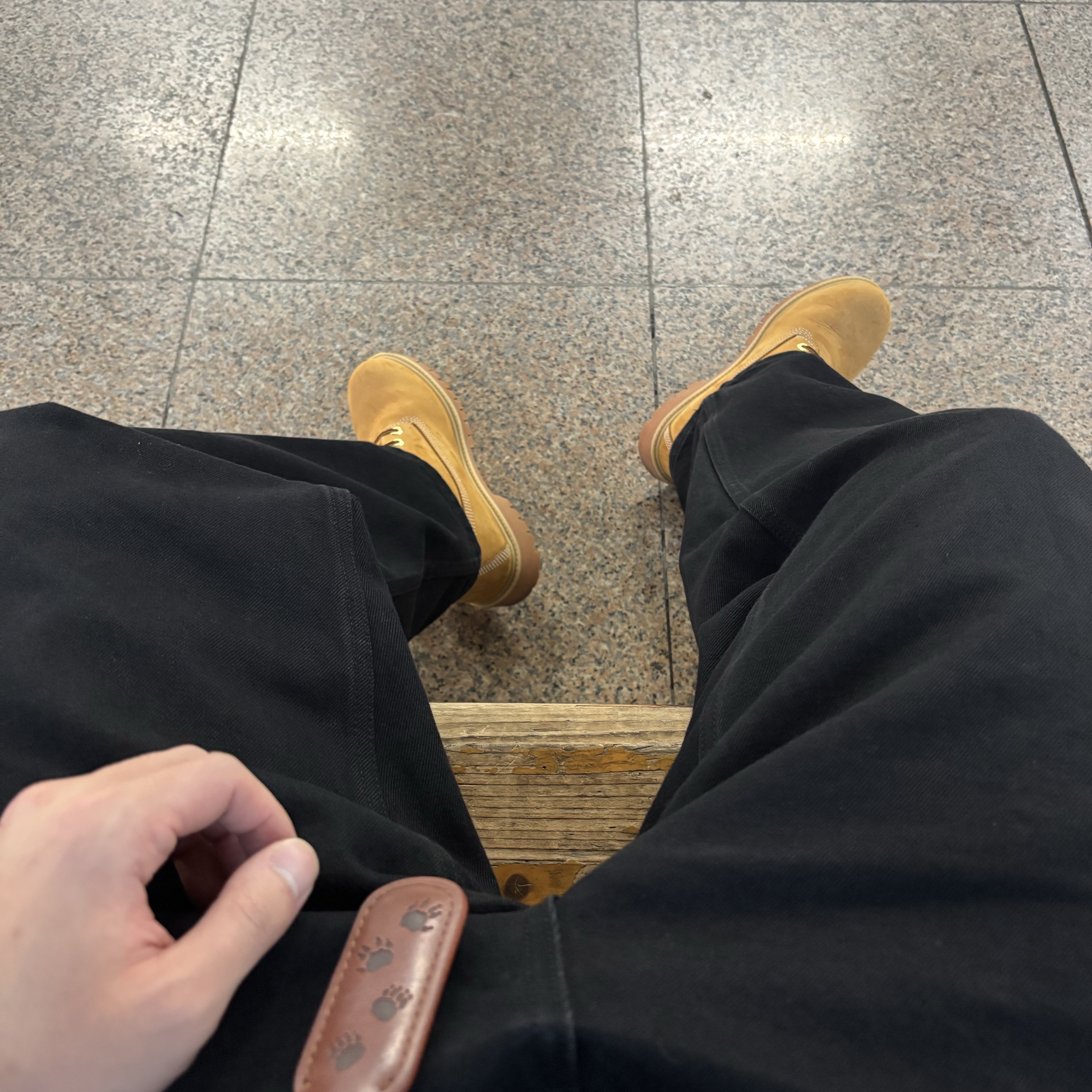 Timberland Premium 6 inch Waterproof Boot Wheat Nubuck - Wide 착용 스타일 - 2