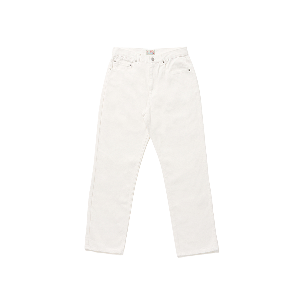 CHCDP114U0_WT Hotel Cerritos HC Basic Denim Pants White