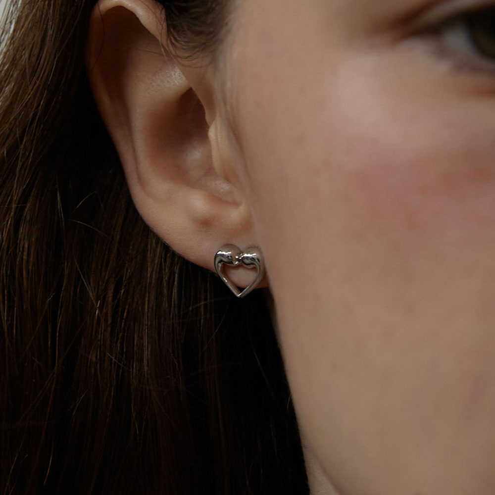 러브미몬스터 미니 몬트 귀걸이 실버(lovememonster Mini Mont Earrings SILVER) - 3