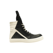 Rick Owens Lido Geobasket High Black Milk