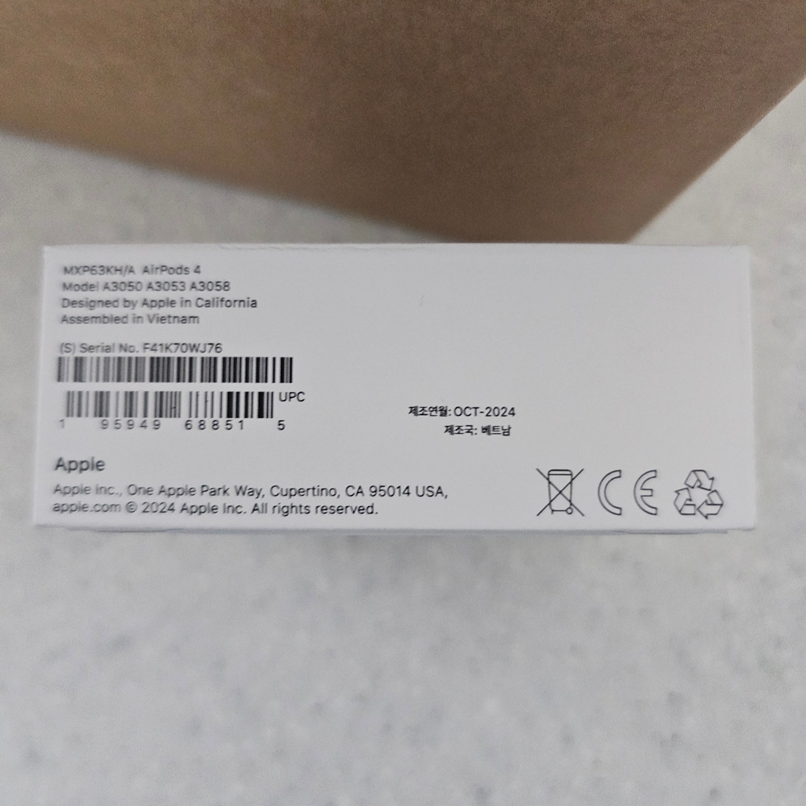 Apple Airpods 4th Gen (Korean Ver.) 착용 스타일
