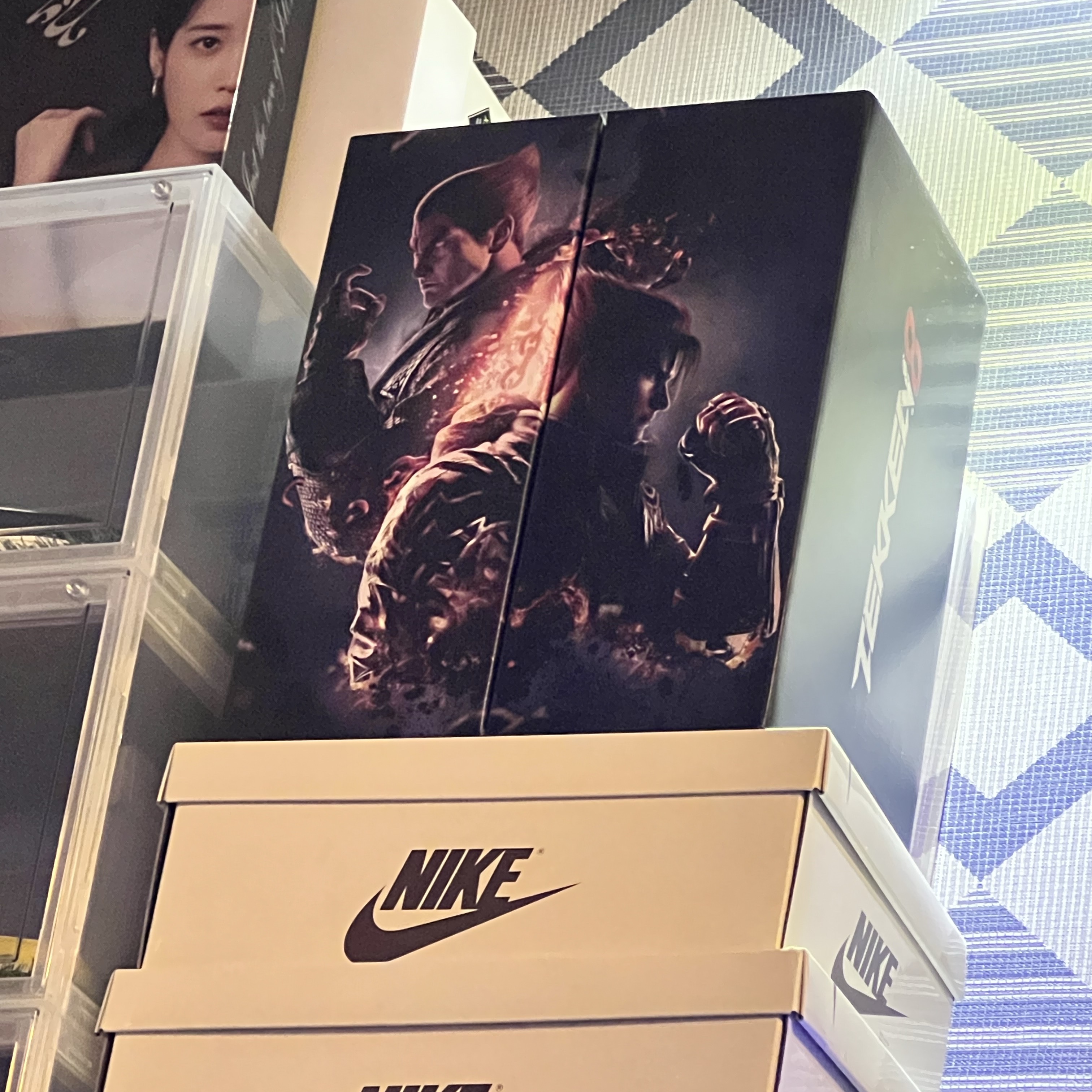 Nike x Tekken 8 Air Foamposite One PRM Jin 착용 스타일