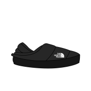 The North Face Nuptse Mule Black