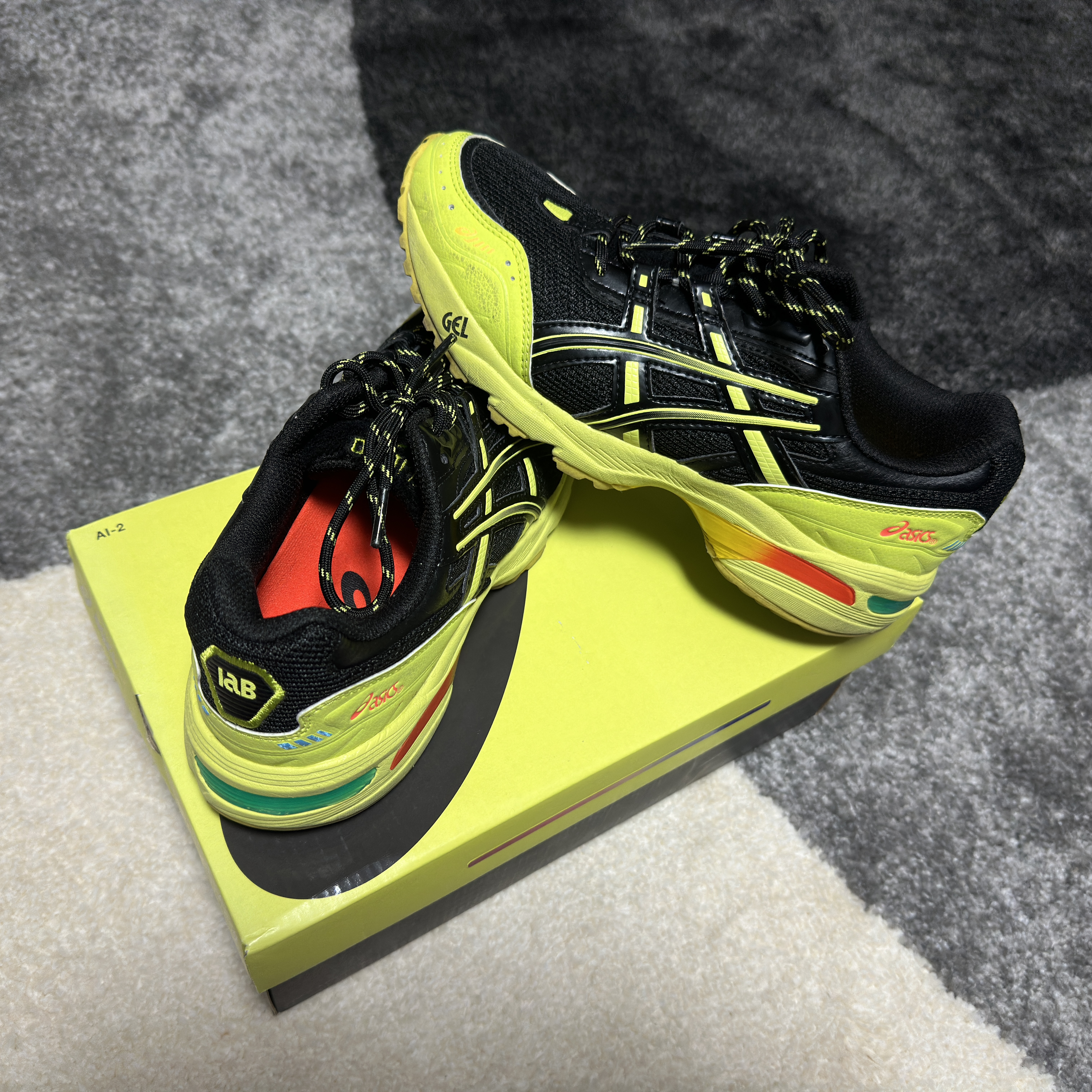 Asics x IAB Studio Gel-1090 Black 착용 스타일