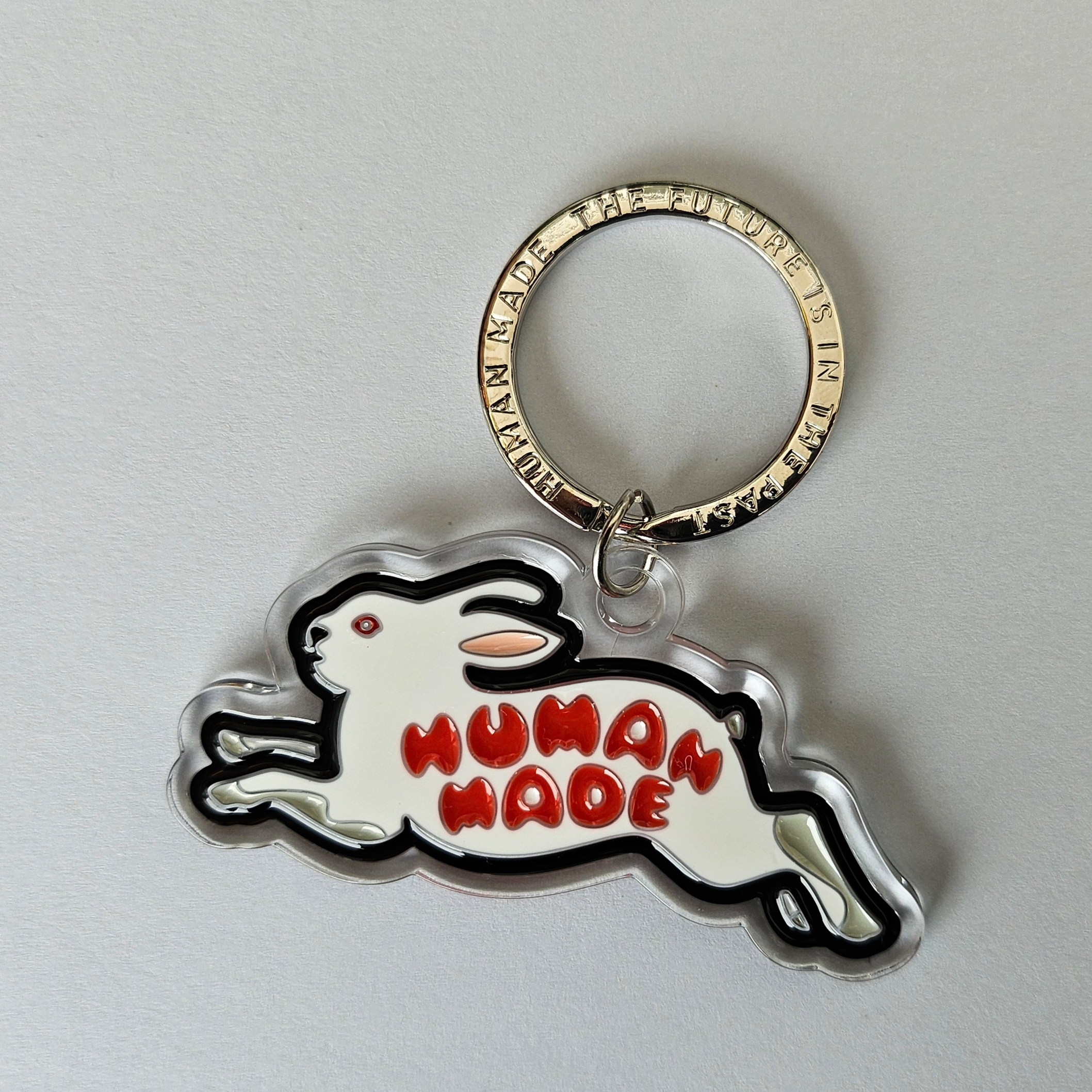 Human Made Animal Keychain Pink 착용 스타일 - 1