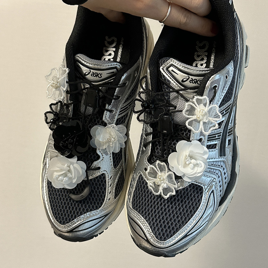 Asics Unlimited Gel-Kayano 14 Carrier Grey Black 착용 스타일