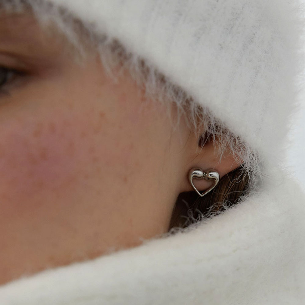 러브미몬스터 미니 몬트 귀걸이 실버(lovememonster Mini Mont Earrings SILVER) - 2