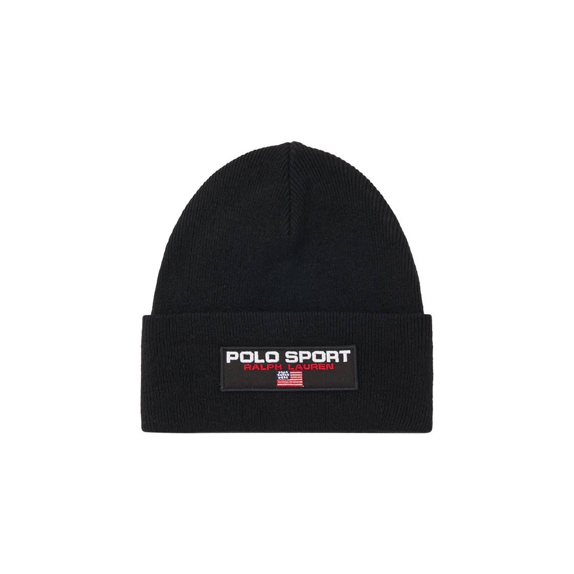 KM4DHTBRLJ3BK [30%적립] Polo Ralph Lauren Polo Sports Rib Knit Beanie Black - 24FW