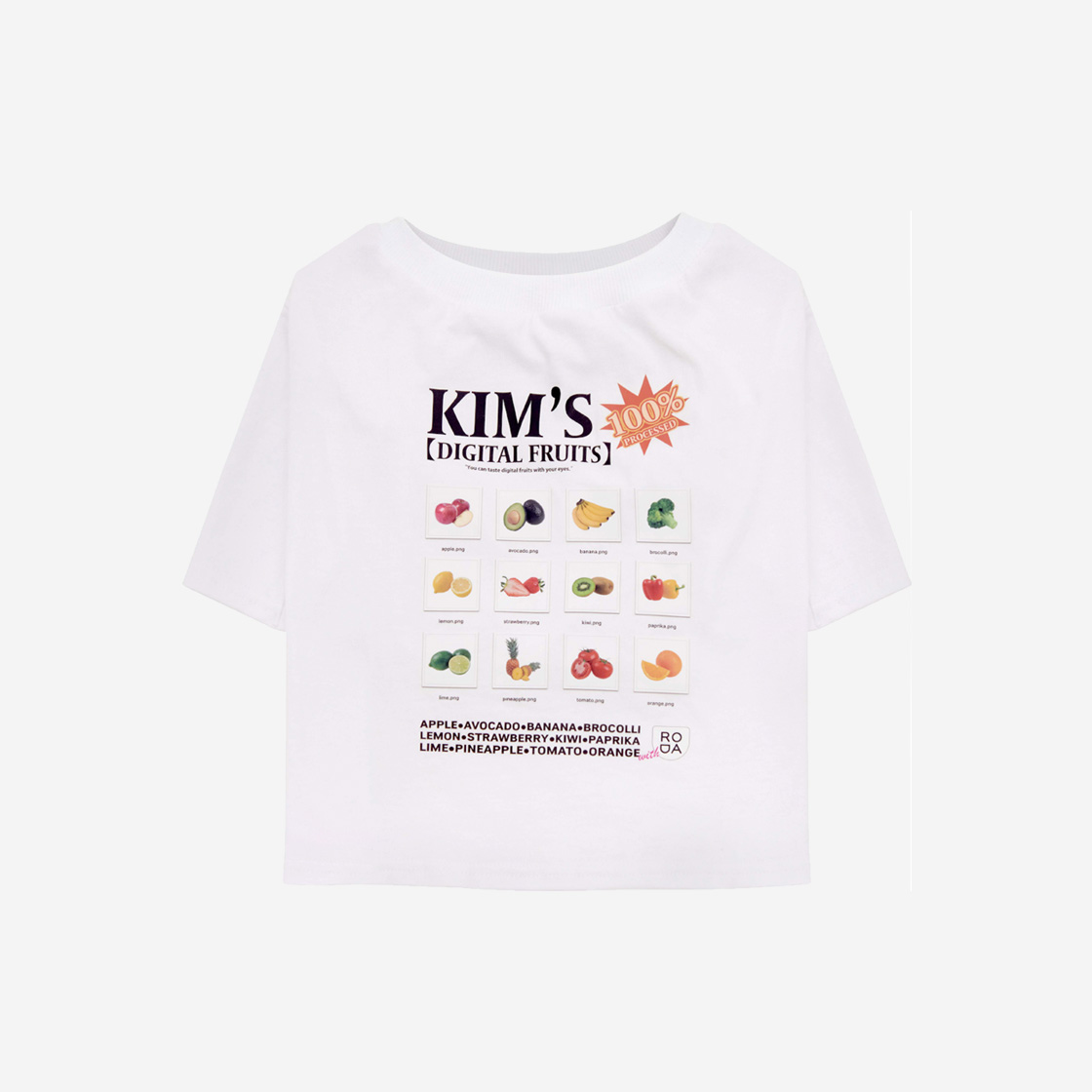 [KREAM 단독] 김씨네과일 사과 강아지 티셔츠([KREAM 단독] Kims Fruits Apple Dog T-Shirt) - 2