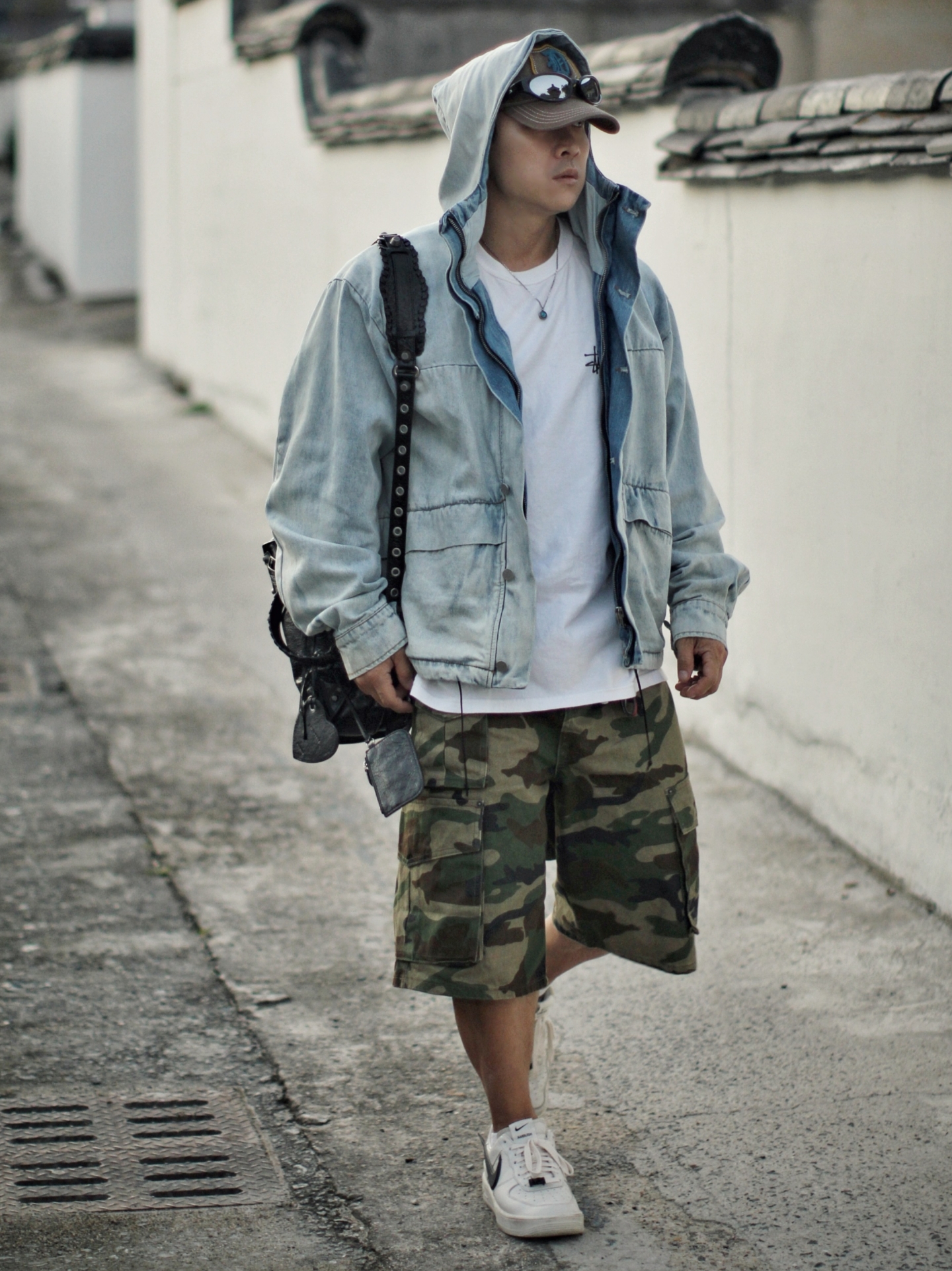 Diesel C-Vars Terry Patch Baseball Cap Light Brown, Nike x Ambush Air Force 1 Low SP Phantom 착용 스타일 - 4