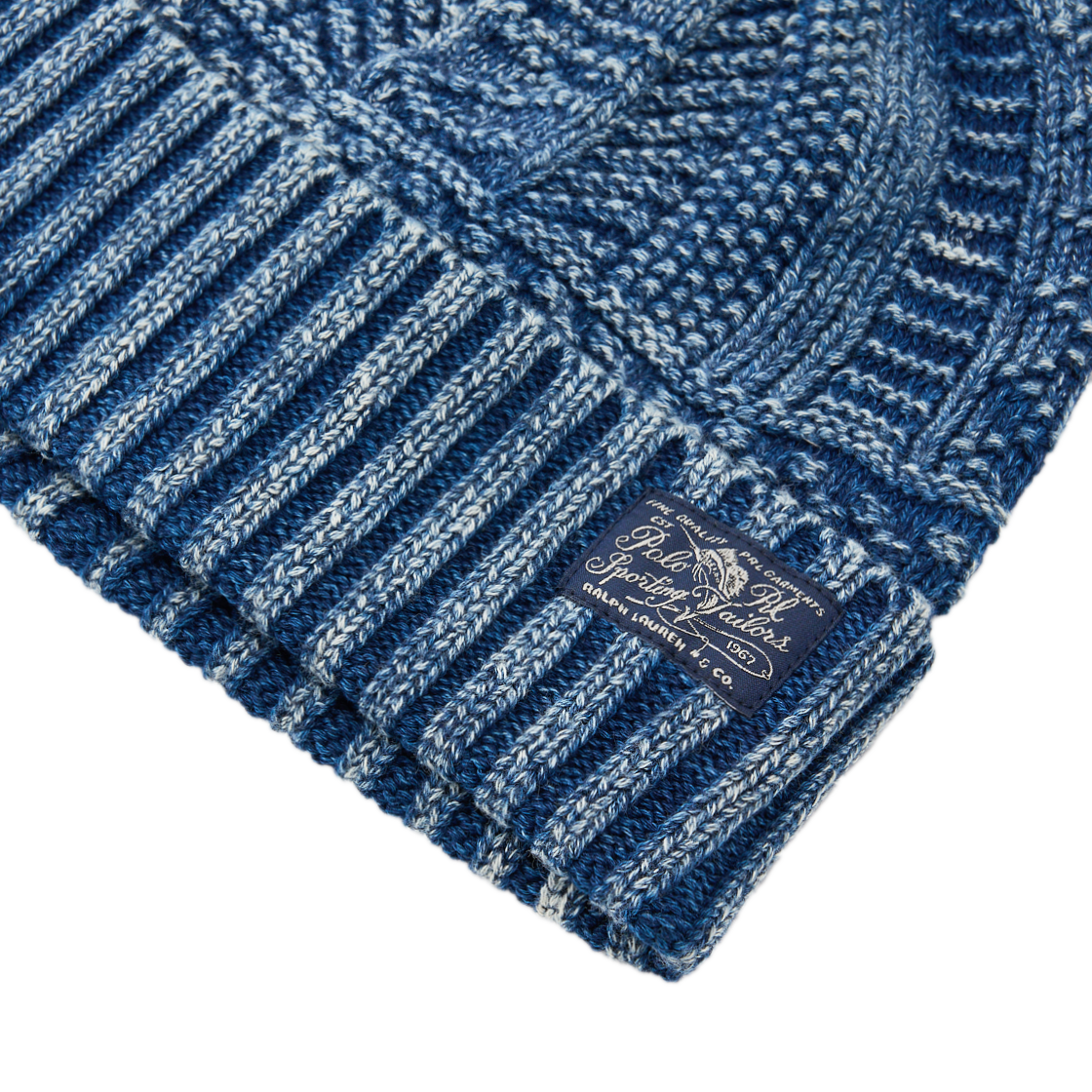 [20% 적립] 폴로 랄프 로렌 인디고 비니 인디고 - 24FW([20% 적립] Polo Ralph Lauren Cotton Beanie Indigo - 24FW) - 3
