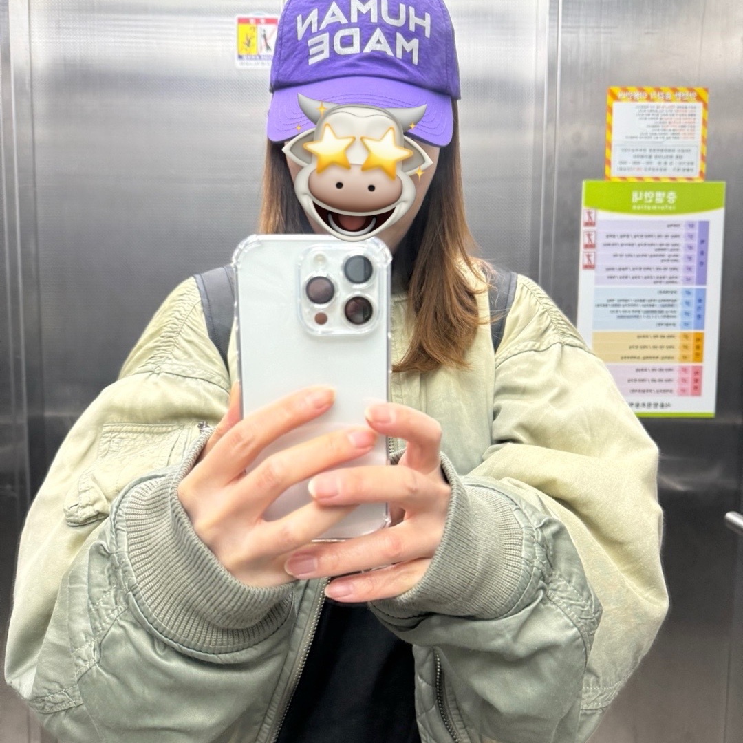 Human Made 5 Panel Nylon Cap Purple 착용 스타일