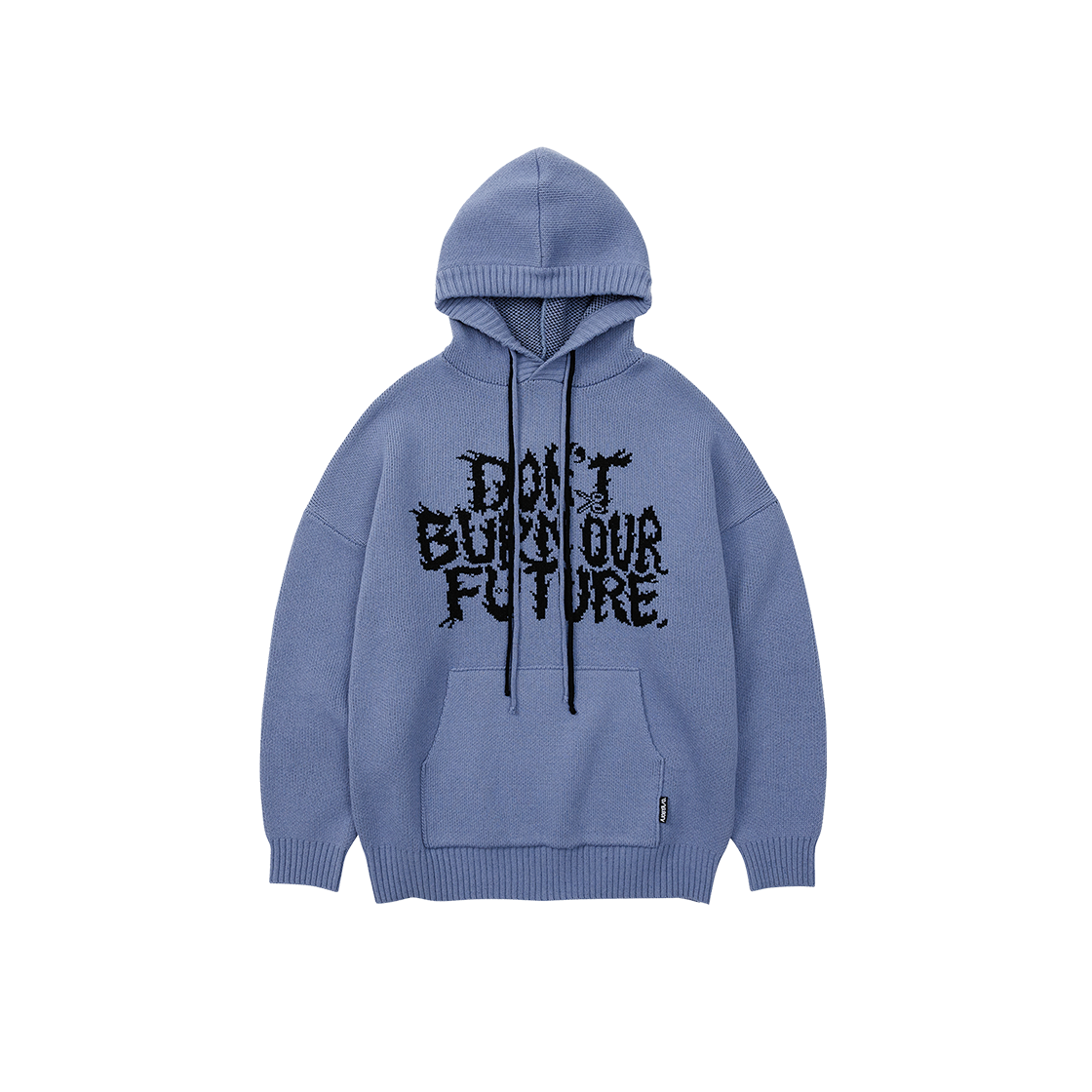 아조바이아조 PBA DBOF 울 니트 후디 라일락