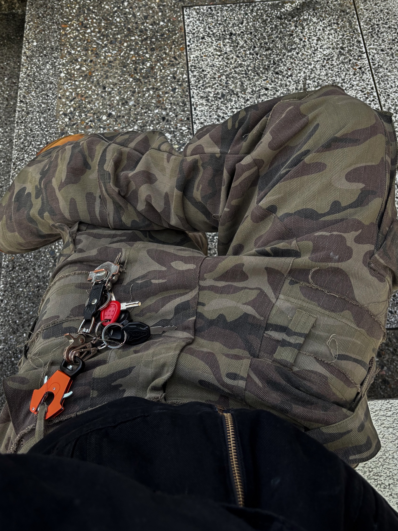 Wapworks Herringbone Belted Cargo Pants Camo, Timberland Premium 6 inch Waterproof Boot Wheat Nubuck - Wide 착용 스타일 - 2