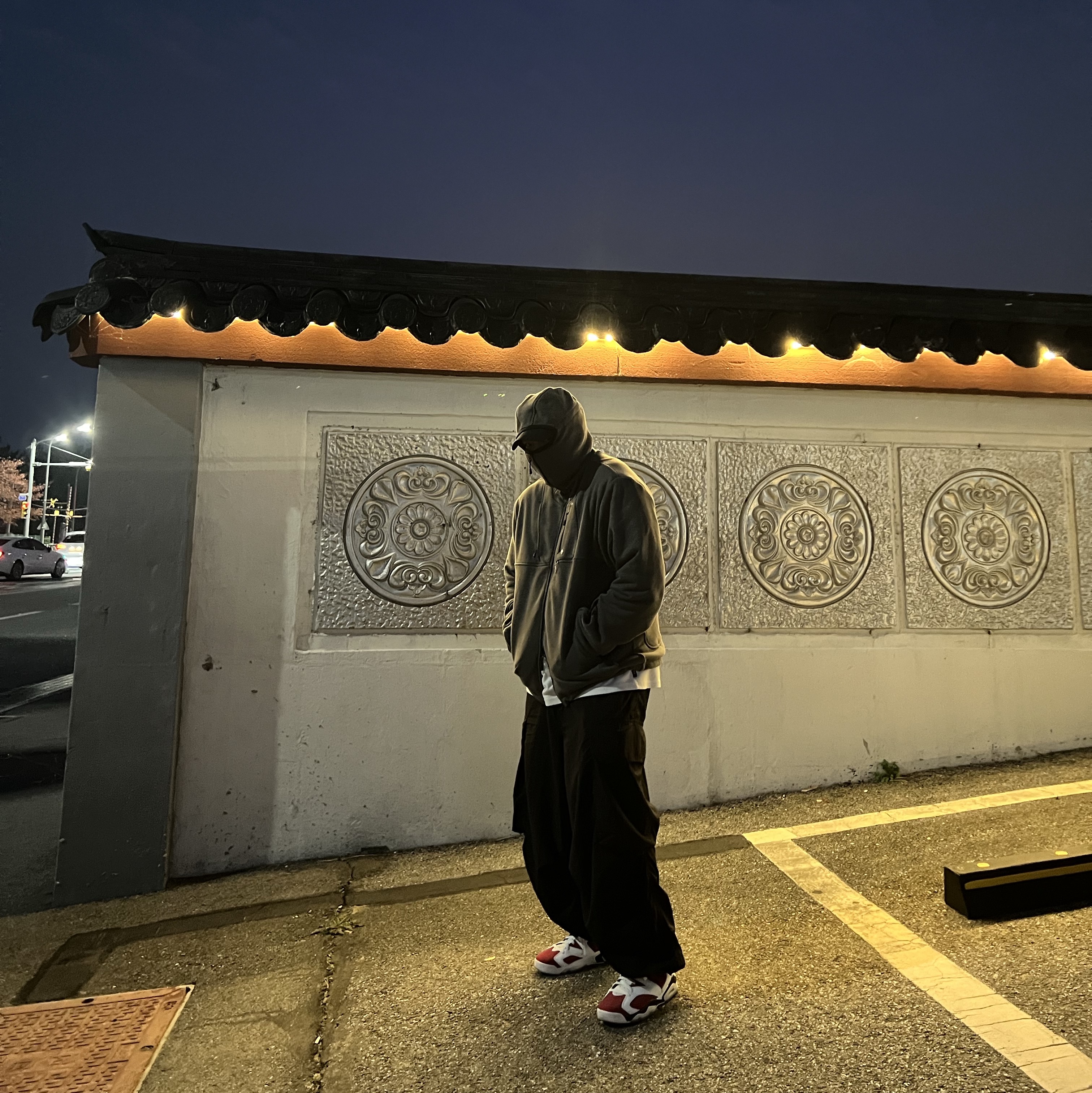 Undermycar Marshall Chest Pocket Balaclava Zip-Up Chimera - 22SS, Jordan 6 Retro Carmine 2021 착용 스타일 - 2