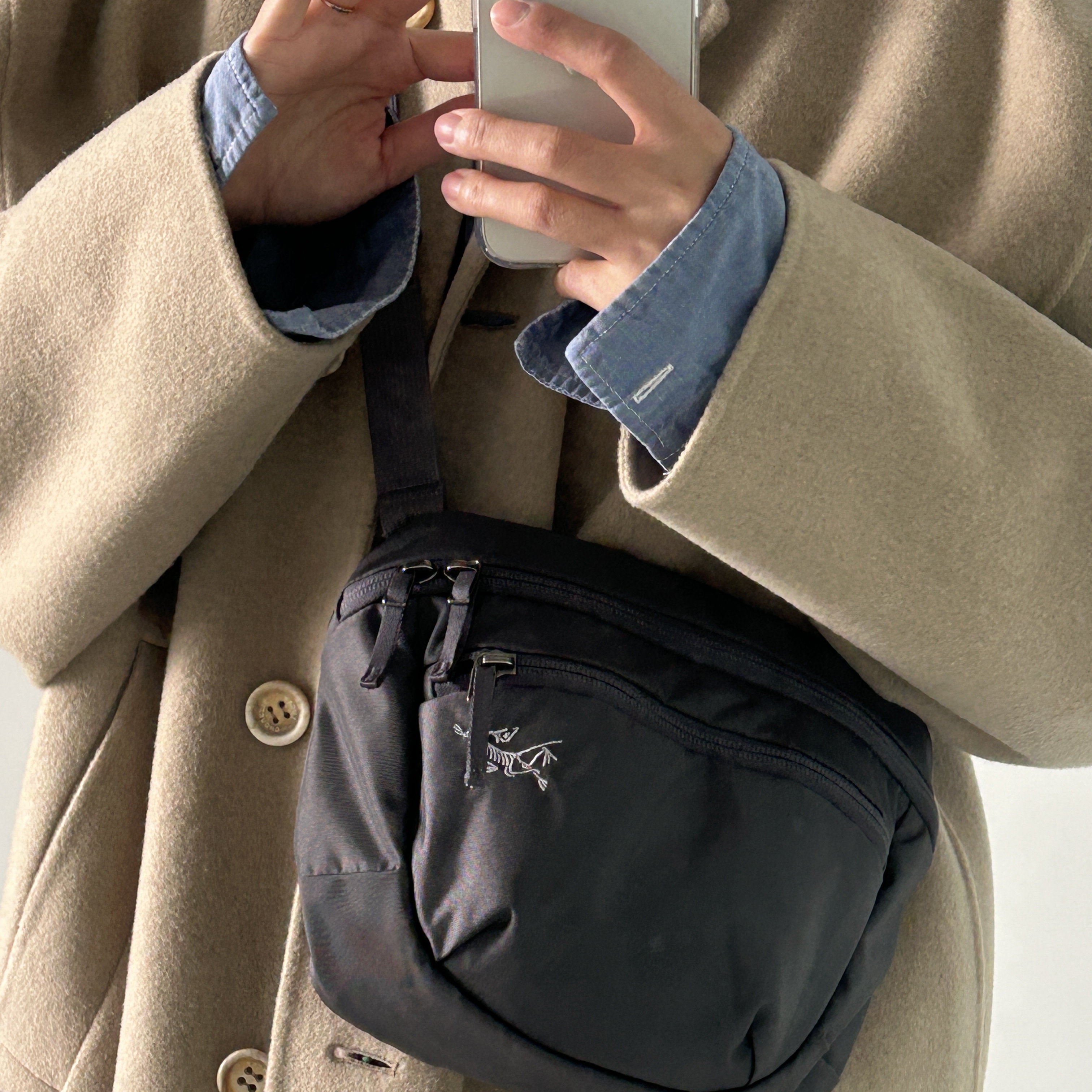 Arc'teryx Mantis 2 Waistpack Pilot 착용 스타일 - 1