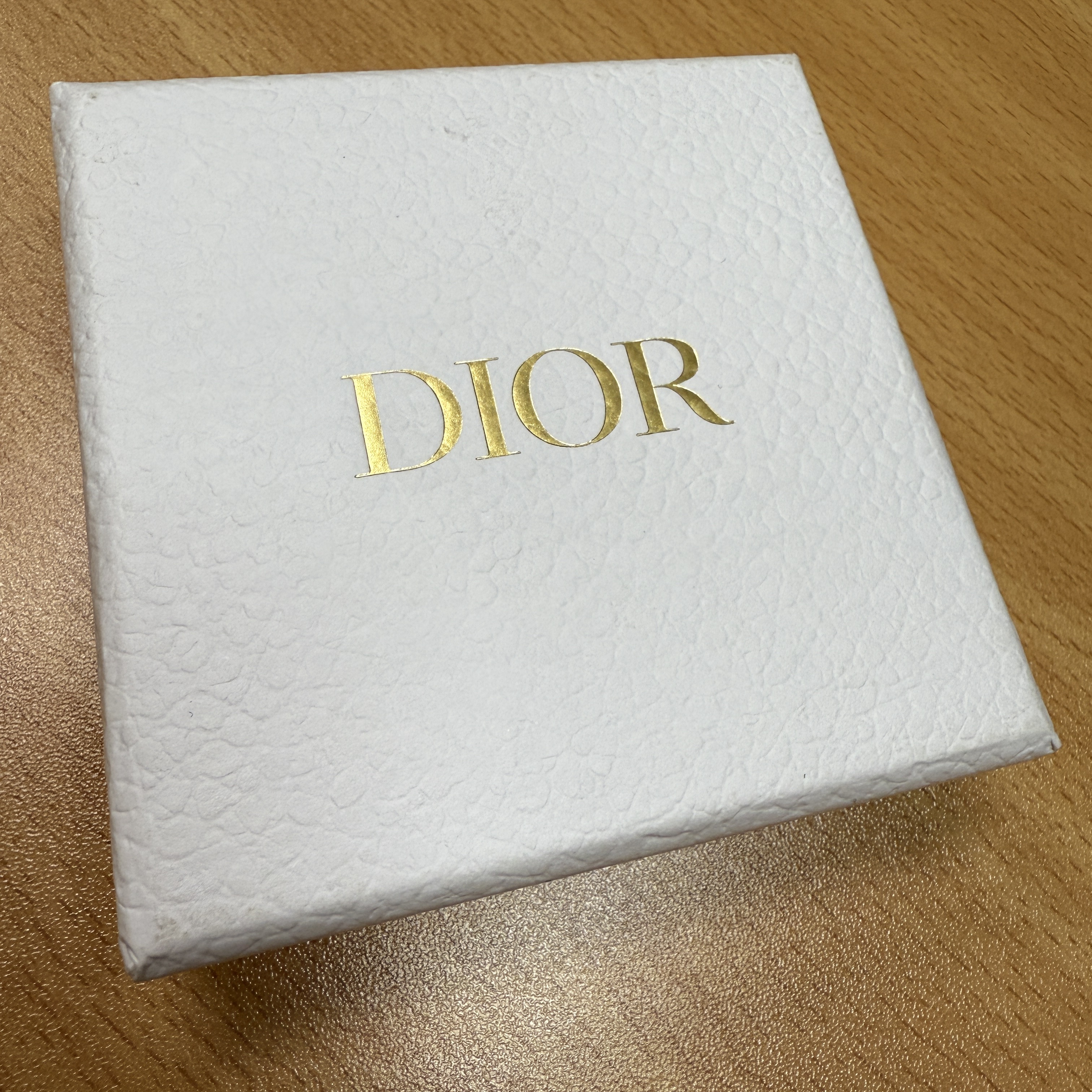 (W) Dior Oblique Mitzah Scarf Silk Twill Navy Blue 착용 스타일 - 1