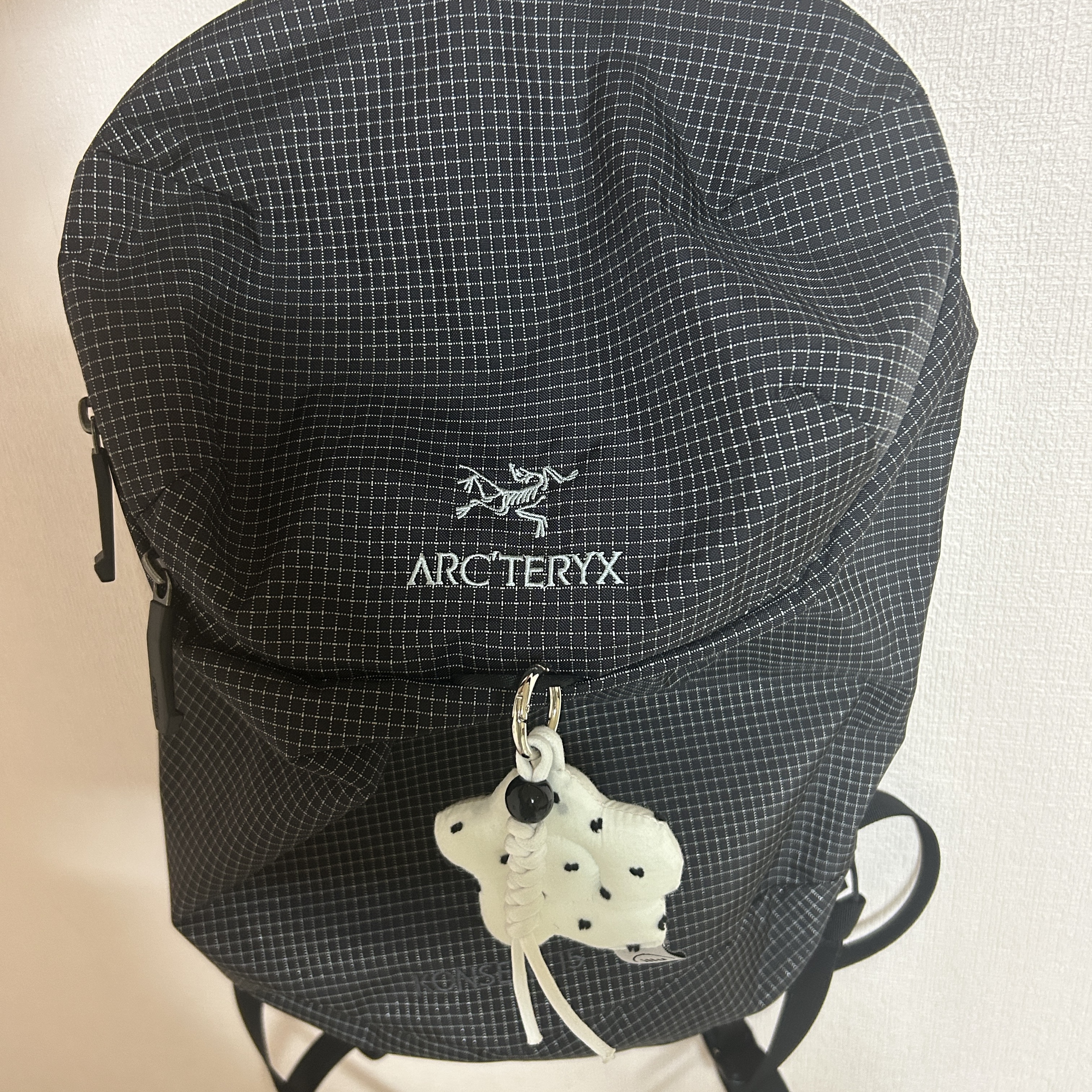 Arc'teryx Konseal 15 Backpack Black 착용 스타일