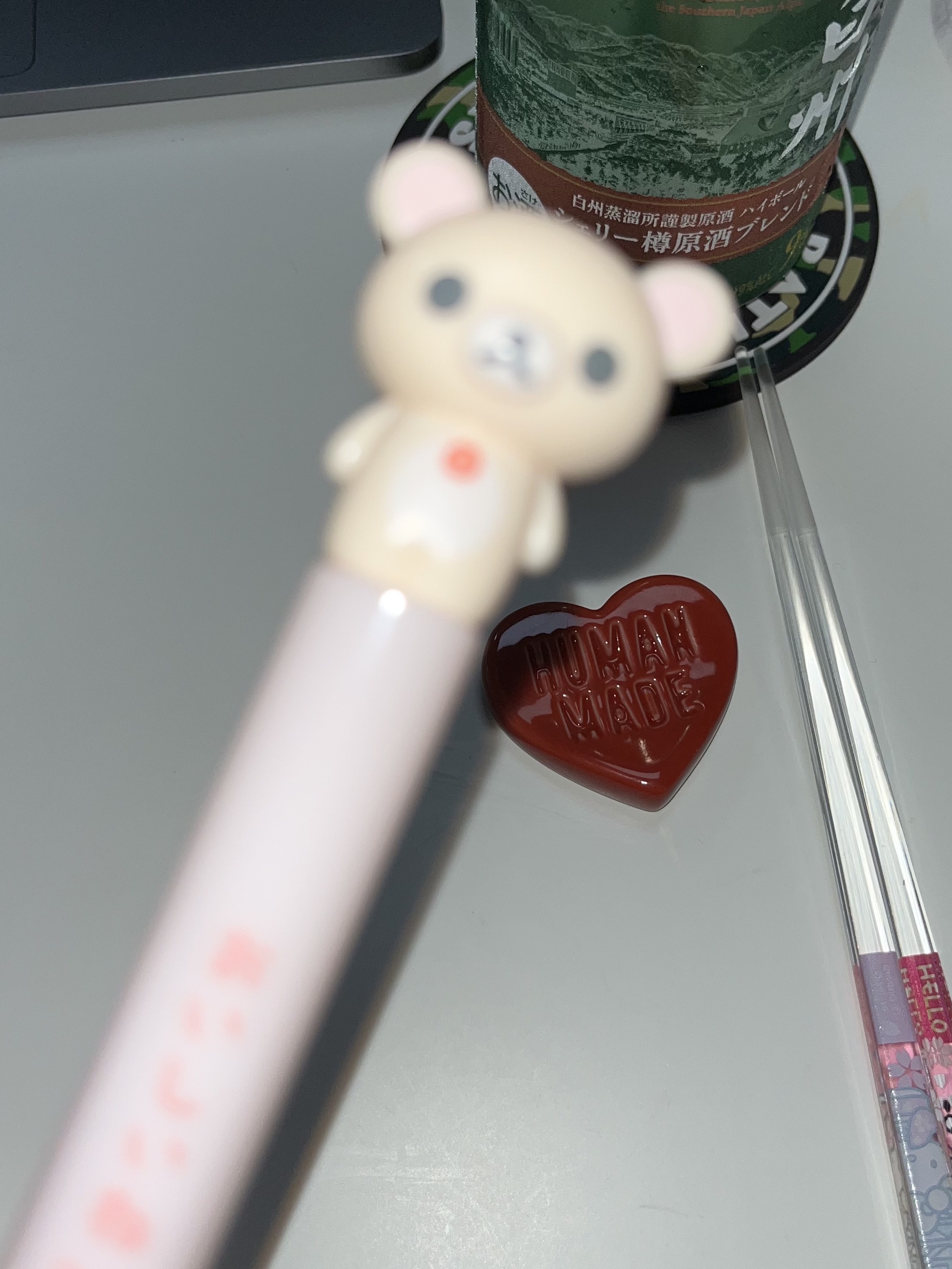 Human Made Heart Chopstick Rest Red White (Set of 2) 착용 스타일