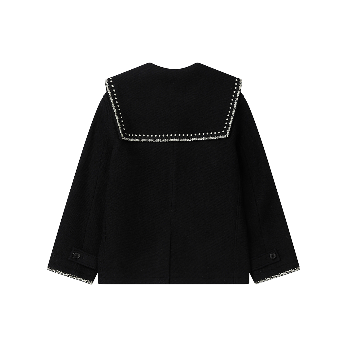 프리터 세일러 하프 코트 네이비(Fritur Sailor Half Coat Navy_F244CT02) - 2