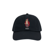 [30% 적립] Polo Ralph Lauren Polo Bear Twill Ball Cap Black - 24FW